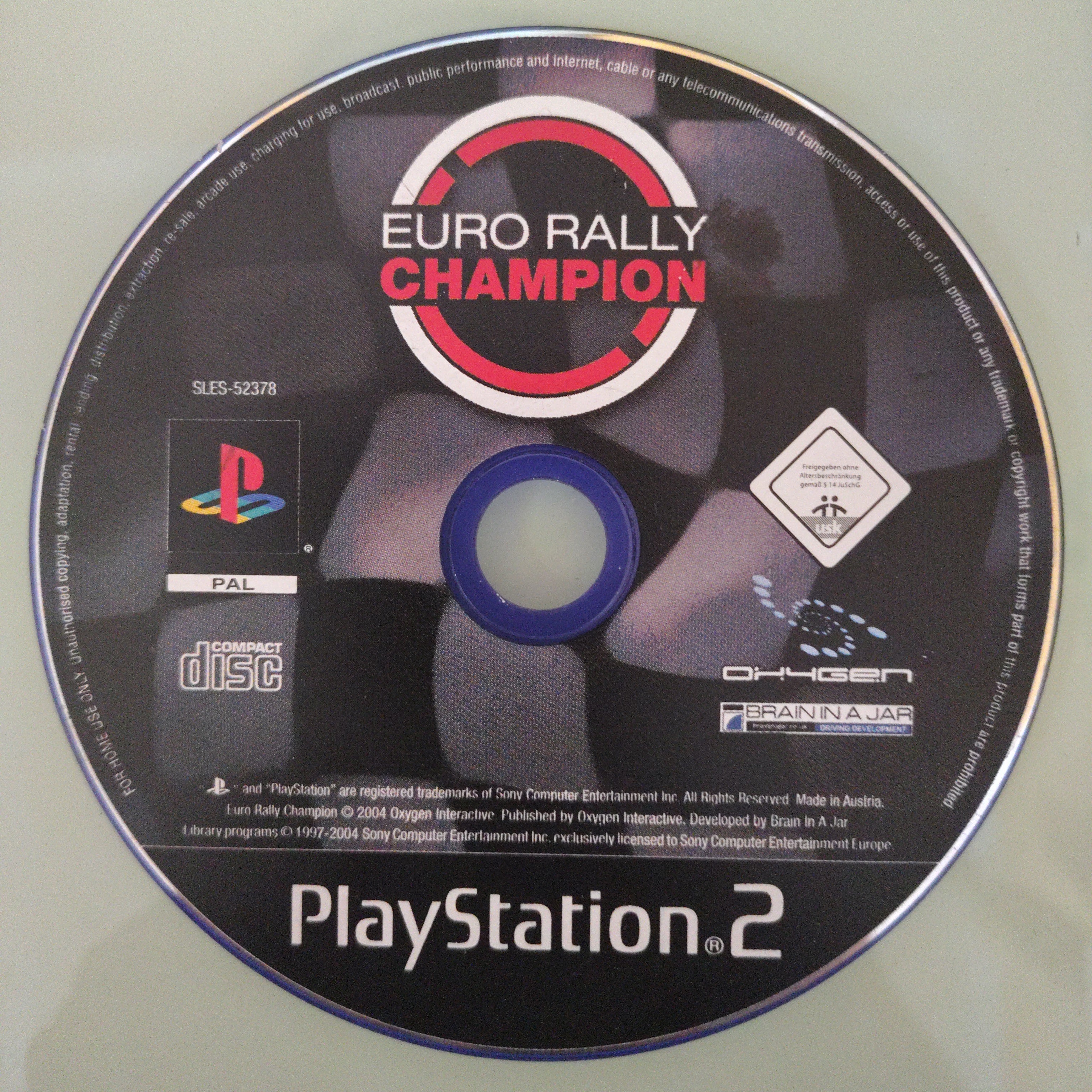 EURO RALLY CHAMPION ( solo disco)