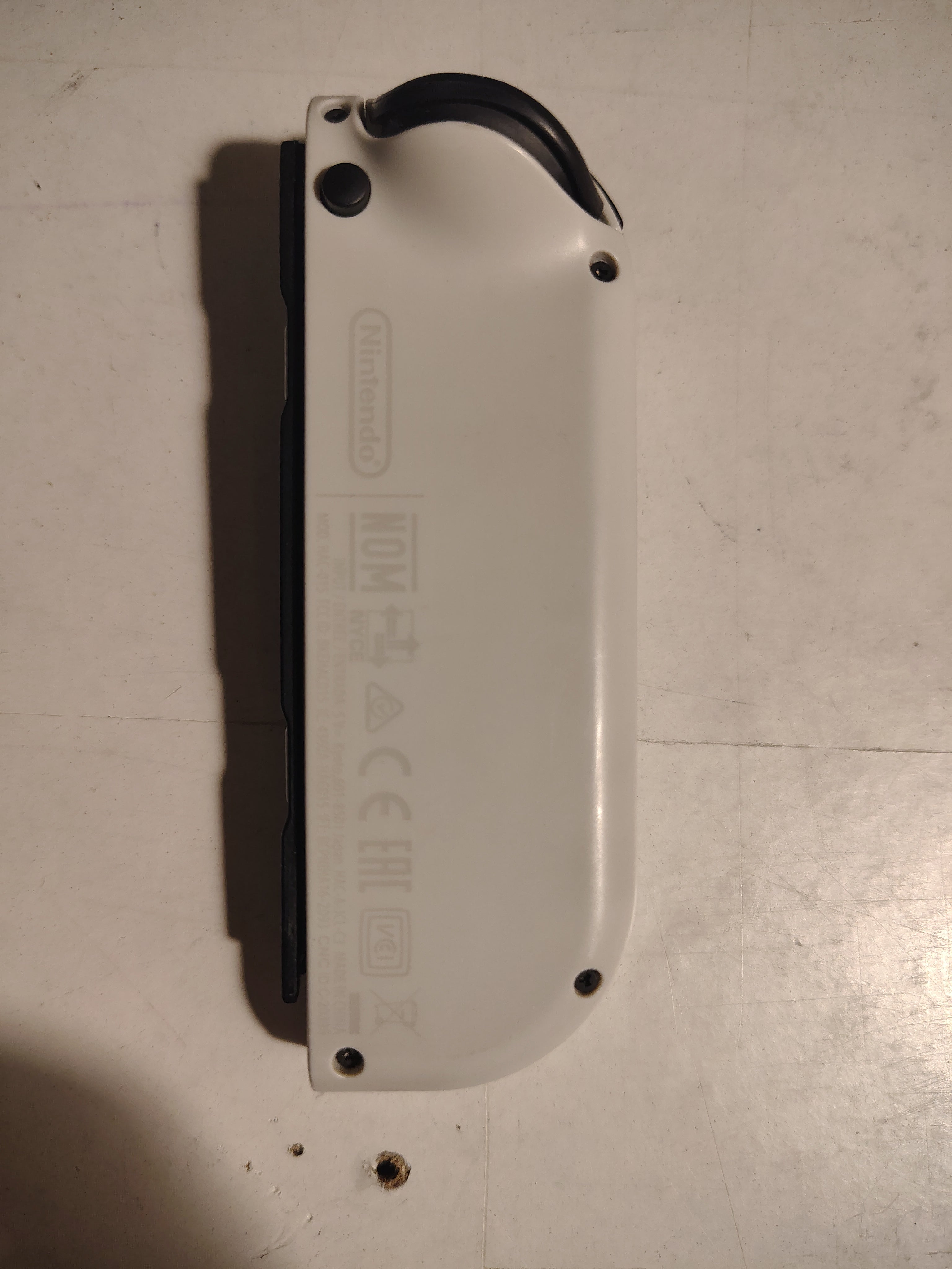 Controller Joy-con originale Nintendo Switch White Edition (solo lato sinistro)