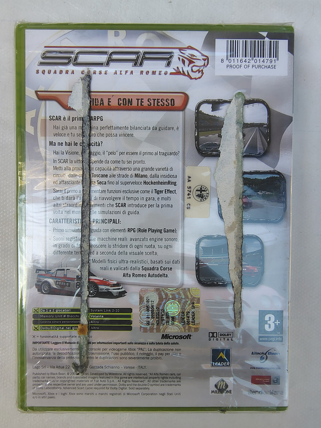 SCAR XBOX  ( sigillato)