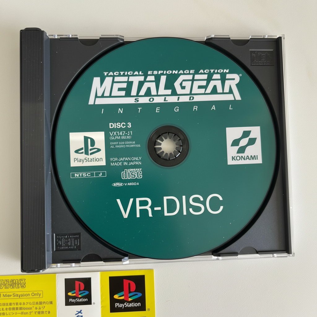 Metal Gear Solid Integral PS1 KONAMI Sony Playstation dal Giappone