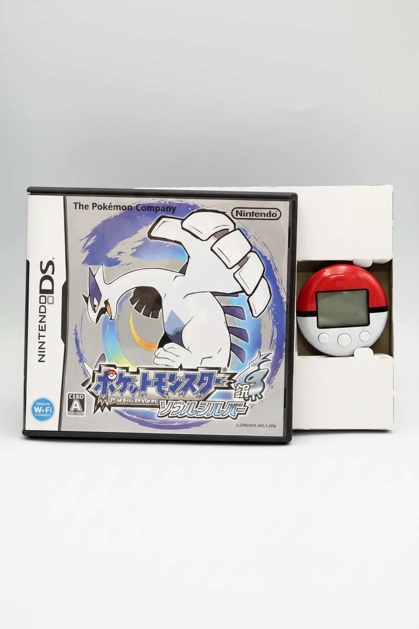Pokemon Soul Silver  con poket wolker versione giapponese NTSC