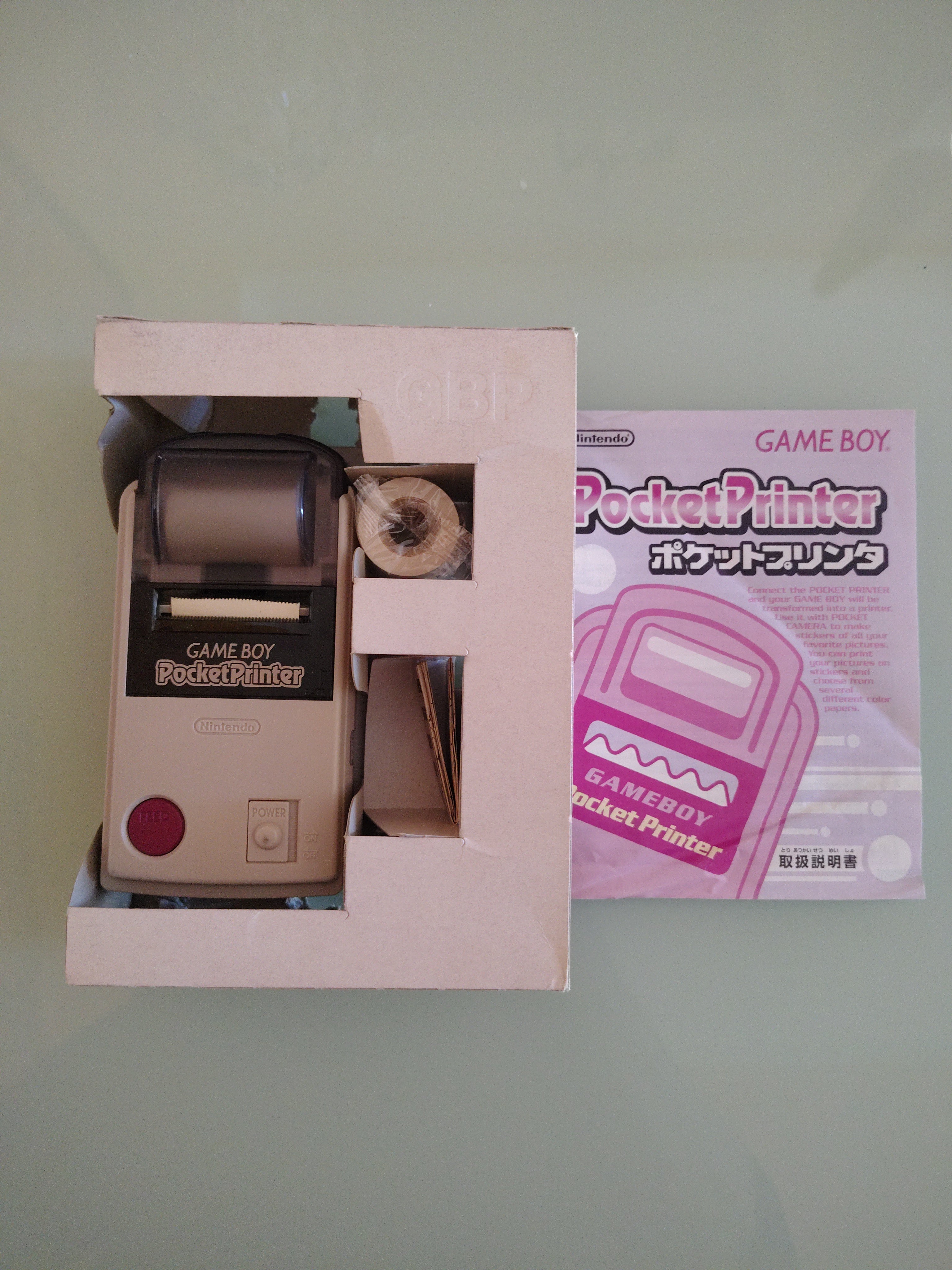 STAMPANTE TASCABILE GAME BOY Gameboy MGB-007 in scatola PS10321325 Nintendo gb