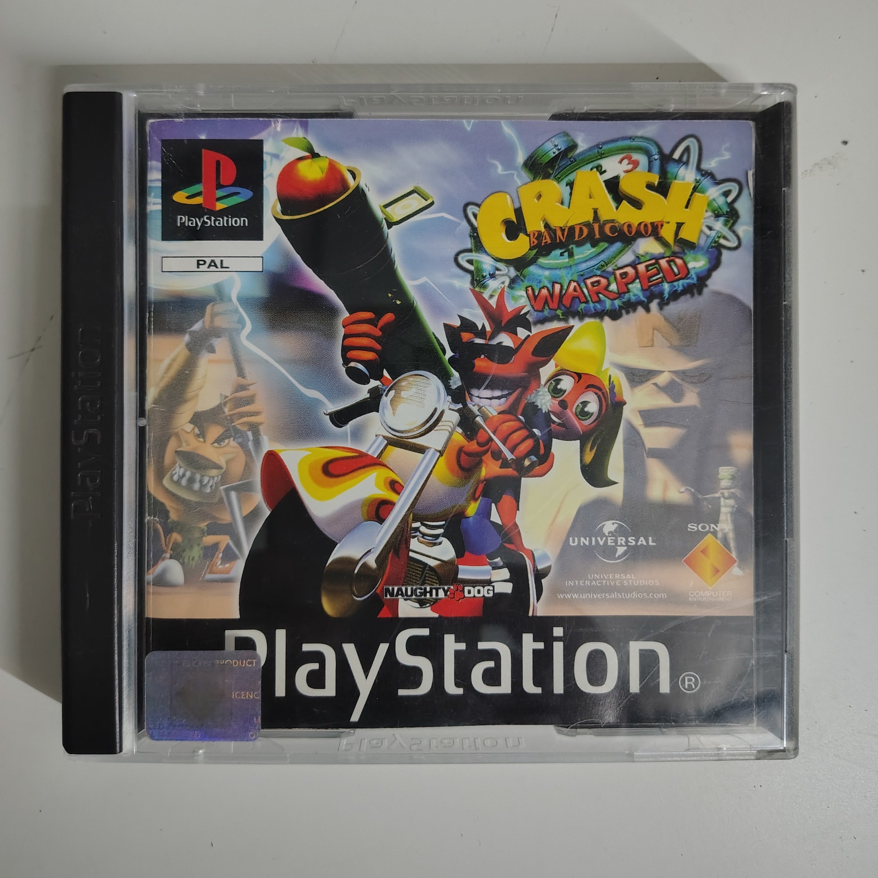 CRASH BANDICOOT 3 WARPED Videogioco  PAL ITA con Manuale