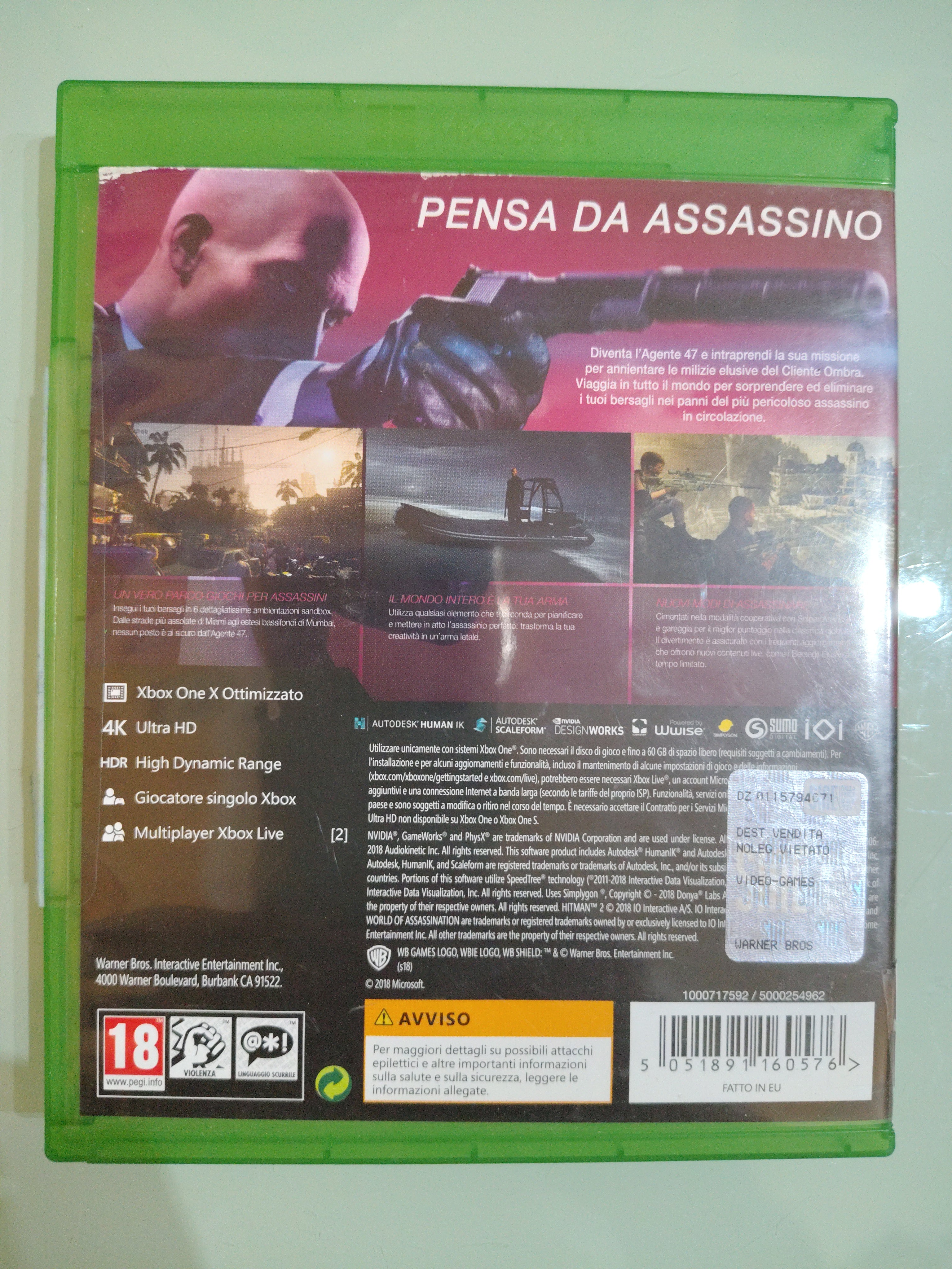 HITMAN 2 - PAL ita