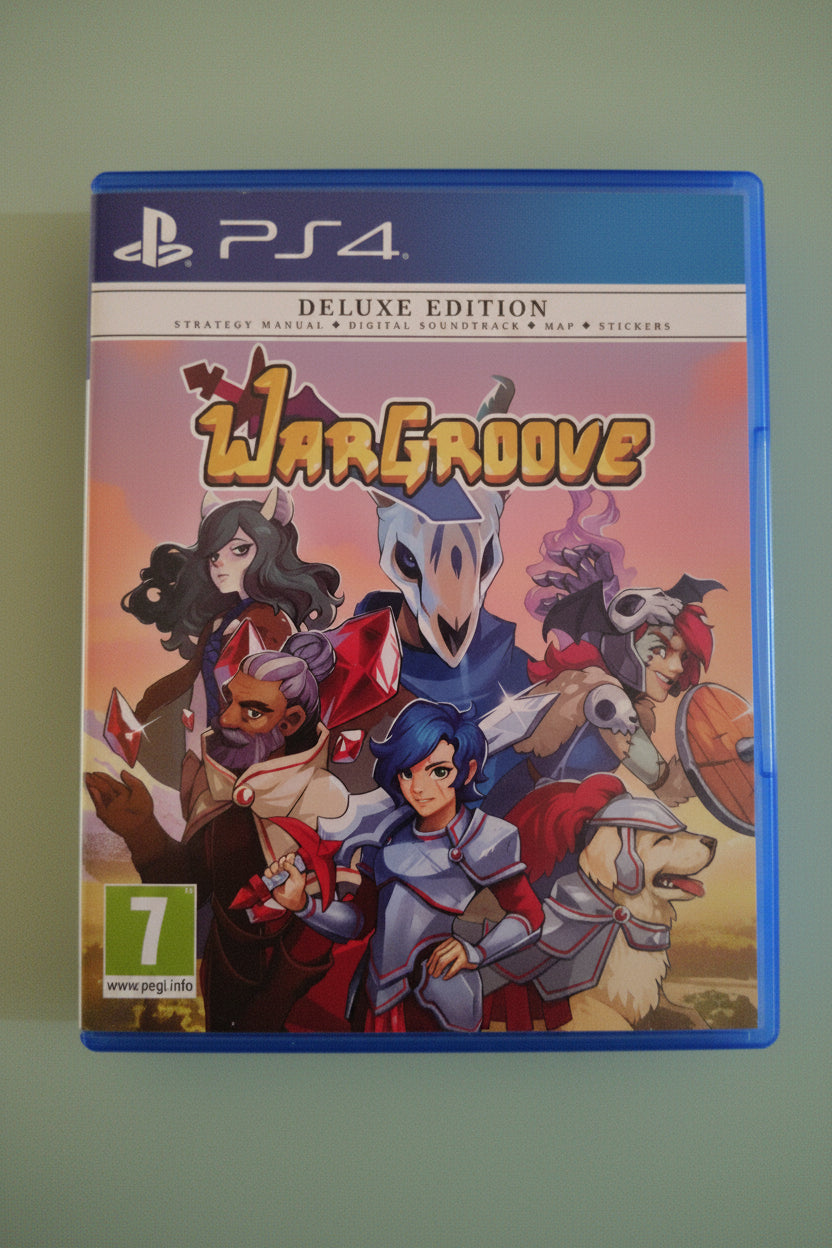WARGROOVE Edizione Deluxe PS4! Usato Come nuovo pal