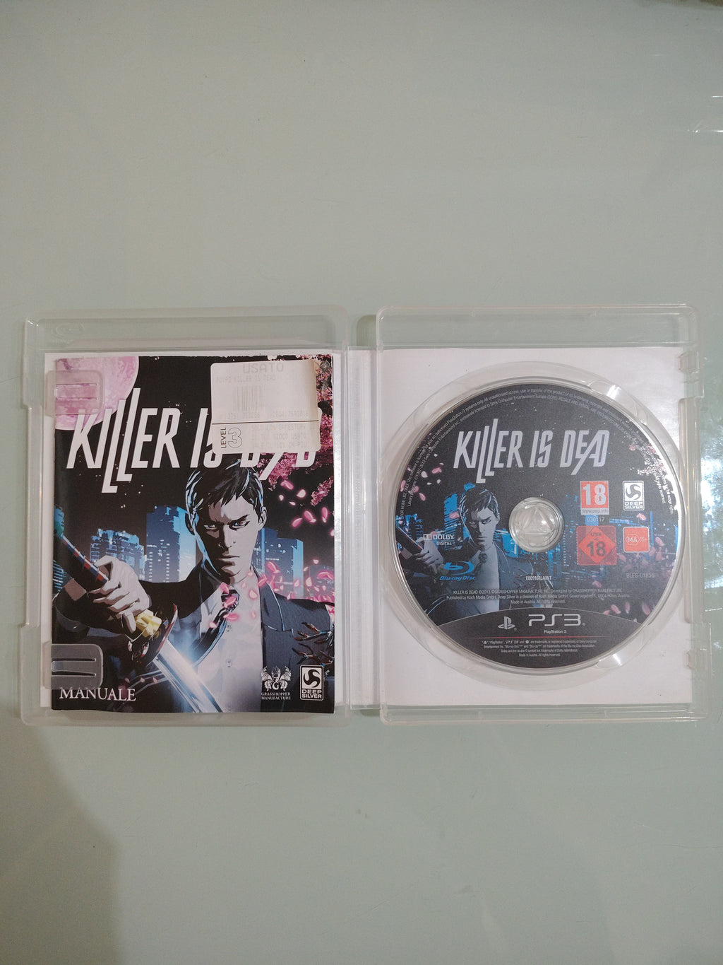 KILLER IS DEAD - SONY PS3 - GIOCO USATO PERFETTAMENTE FUNZIONANTE VERSIONE ITALIANA