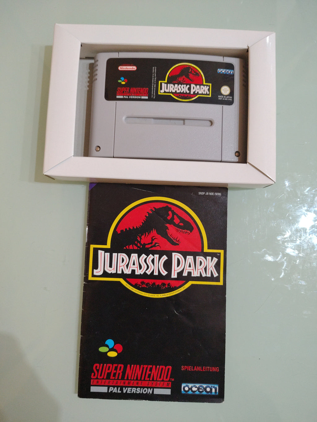 JURASSIC Park Super Nintendo SNES PAL