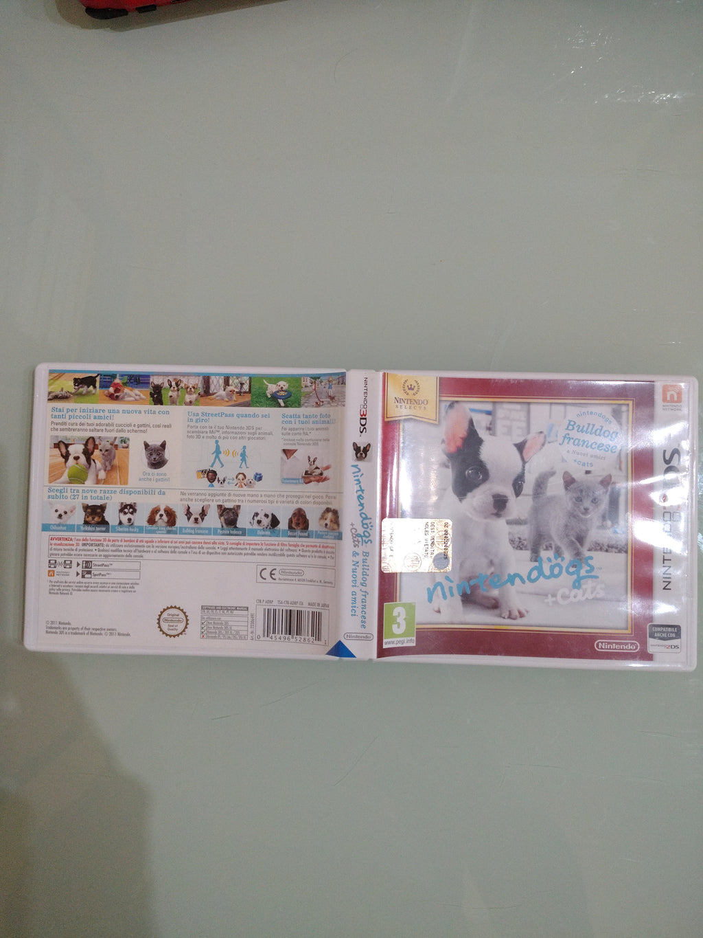 Nintendogs + Cats Bulldog Francese GIOCO 3DS