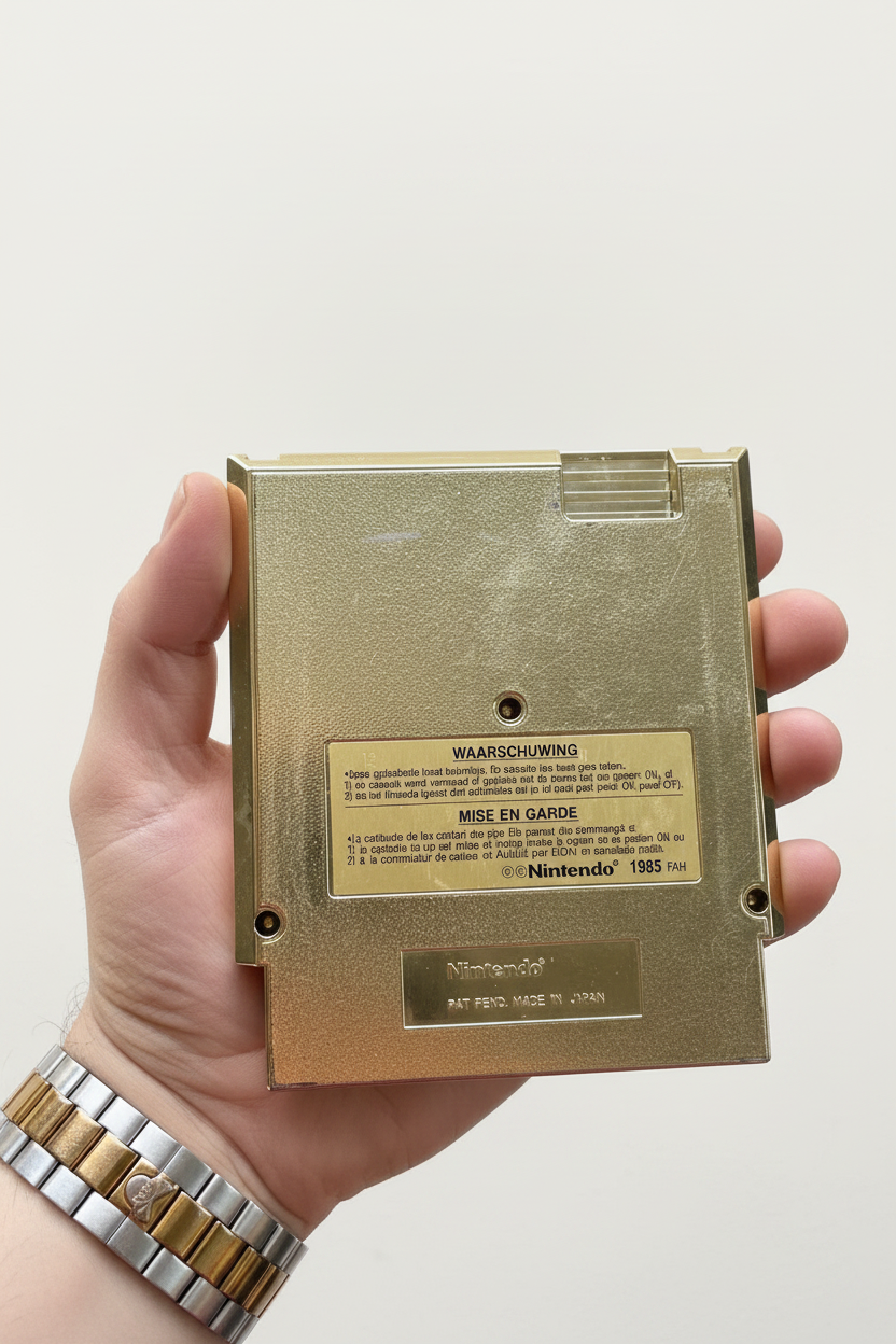 Zelda II: L'avventura di Link Gold Nintendo Entertainment System NES testato PAL b