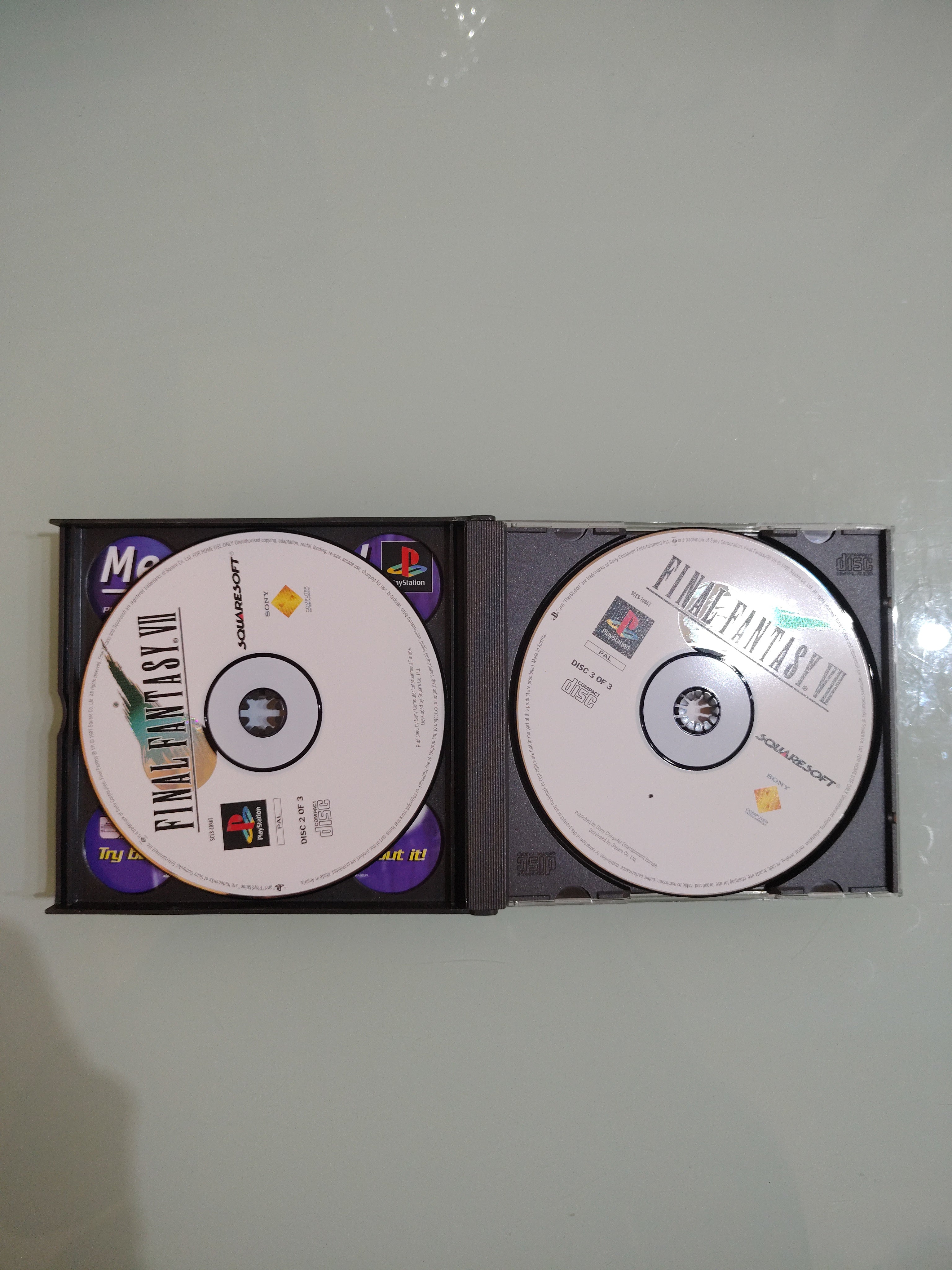 Final Fantasy VII 7 GIOCO PS1 INGLESE