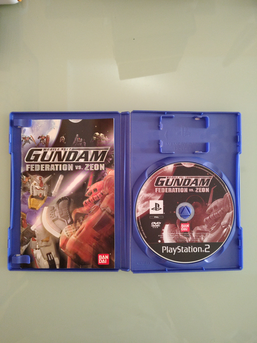 MOBILE SUIT GUNDAM FEDERATION VS. ZEON SONY PS2 PAL ITALIANO ORIGINALE COMPLETO