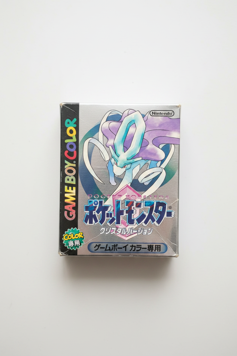 Pokemon versione Crystal Version (Nintendo Game Boy Color, 2000) jap