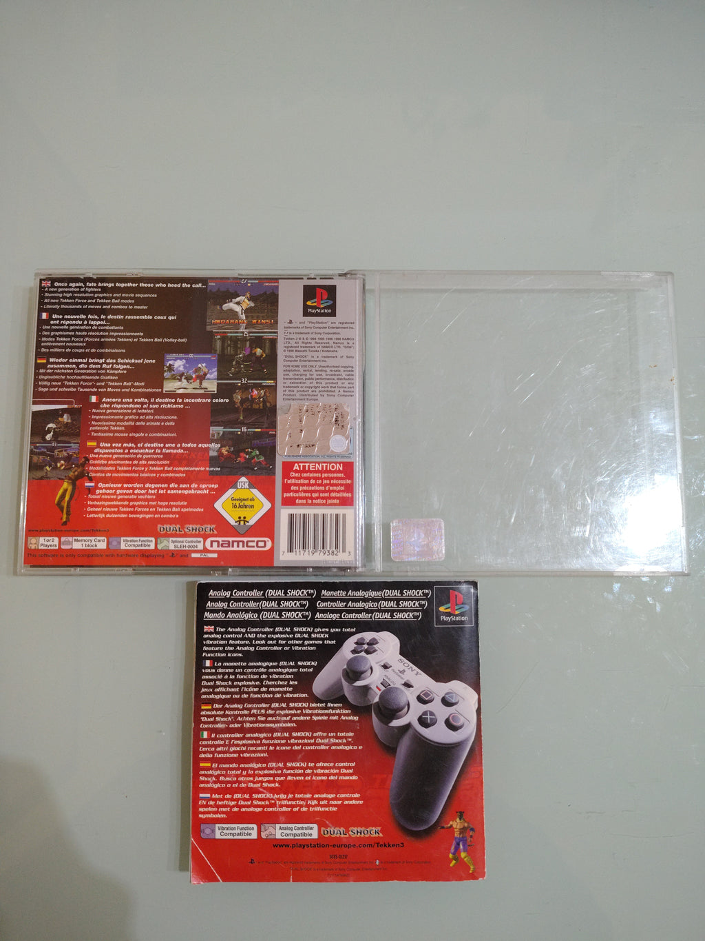 TEKKEN 3 PLATINUM PAL MULTILINGUA