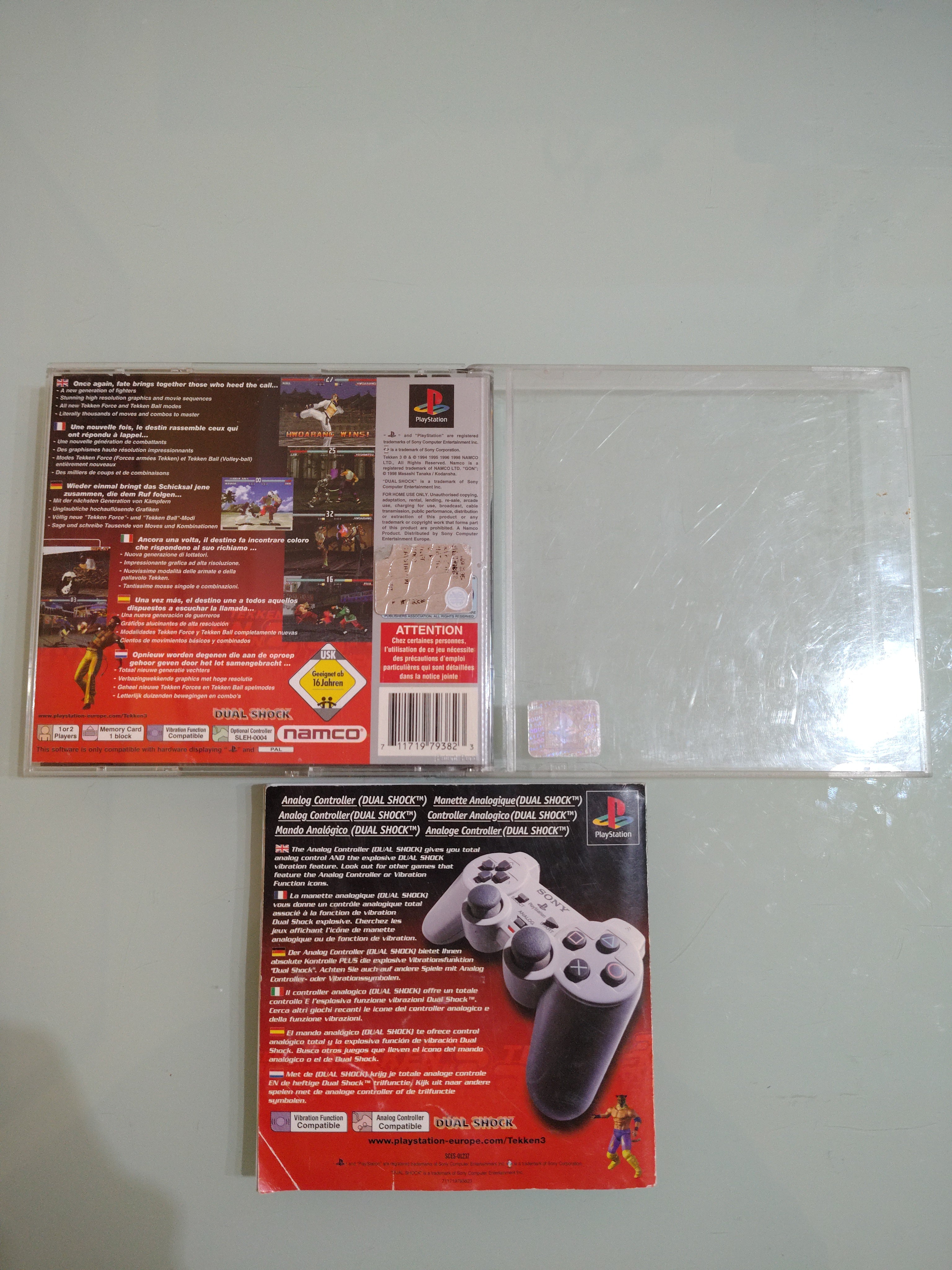 TEKKEN 3 PLATINUM PAL MULTILINGUA