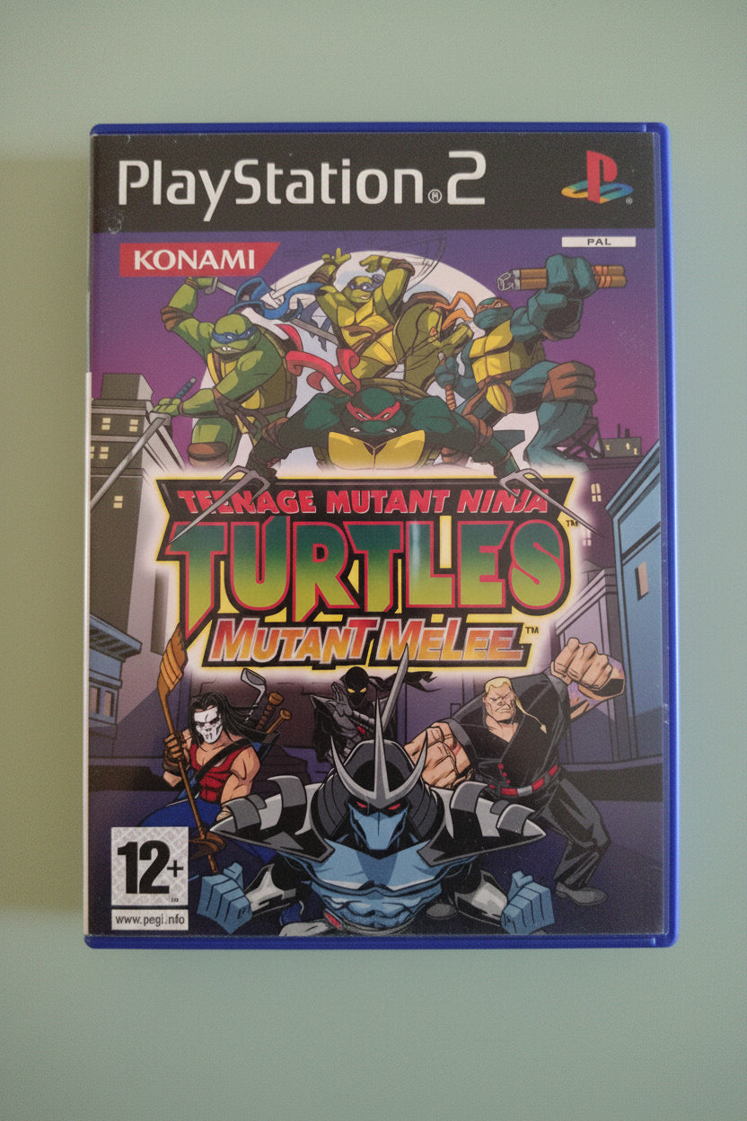 TEENAGE MUTANT NINJA TURTLES MUTANT MELEE USATO PS2 VERSIONE ITALIANA
