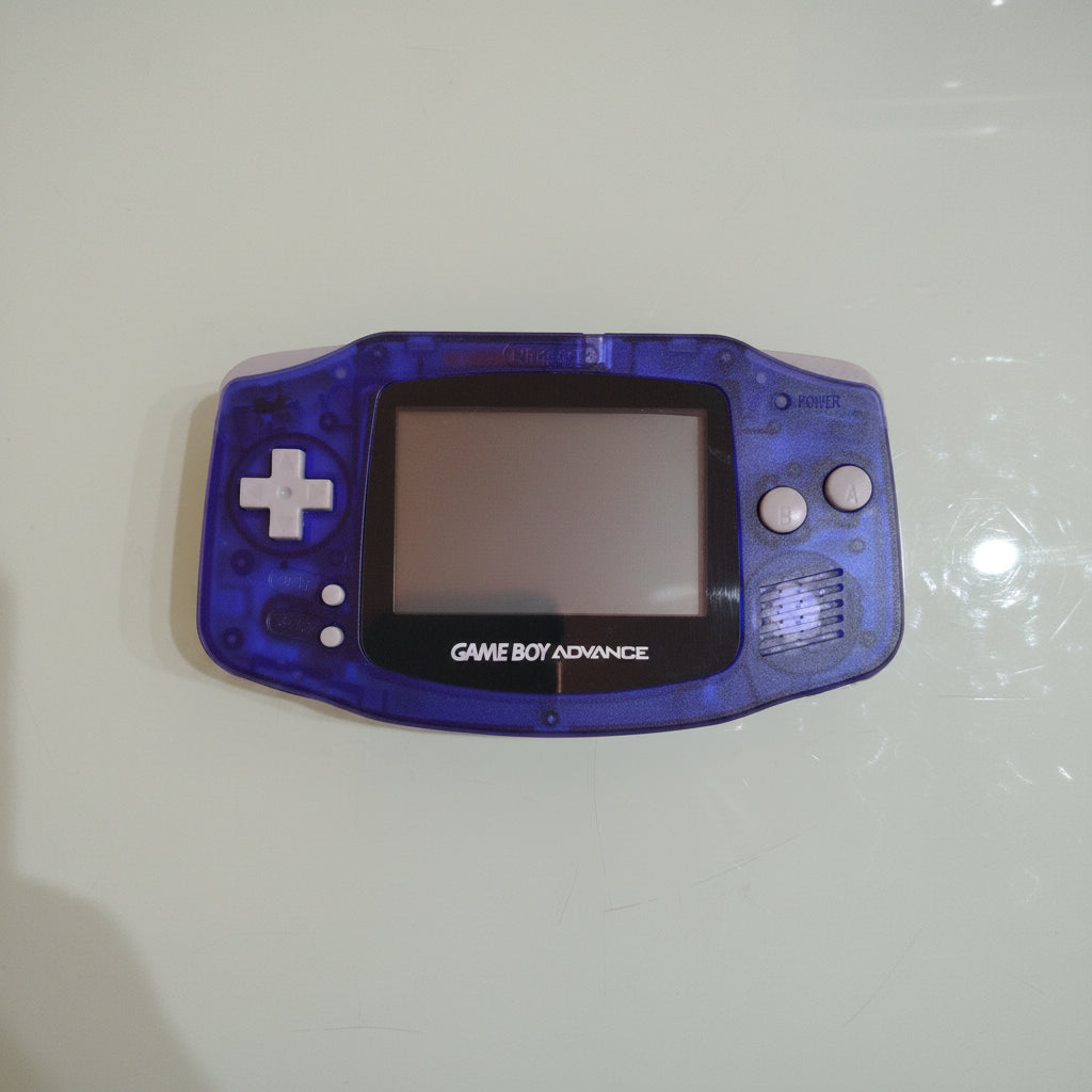 GAME BOY ADVANCE BLU TRASPARENTE CUSTOM