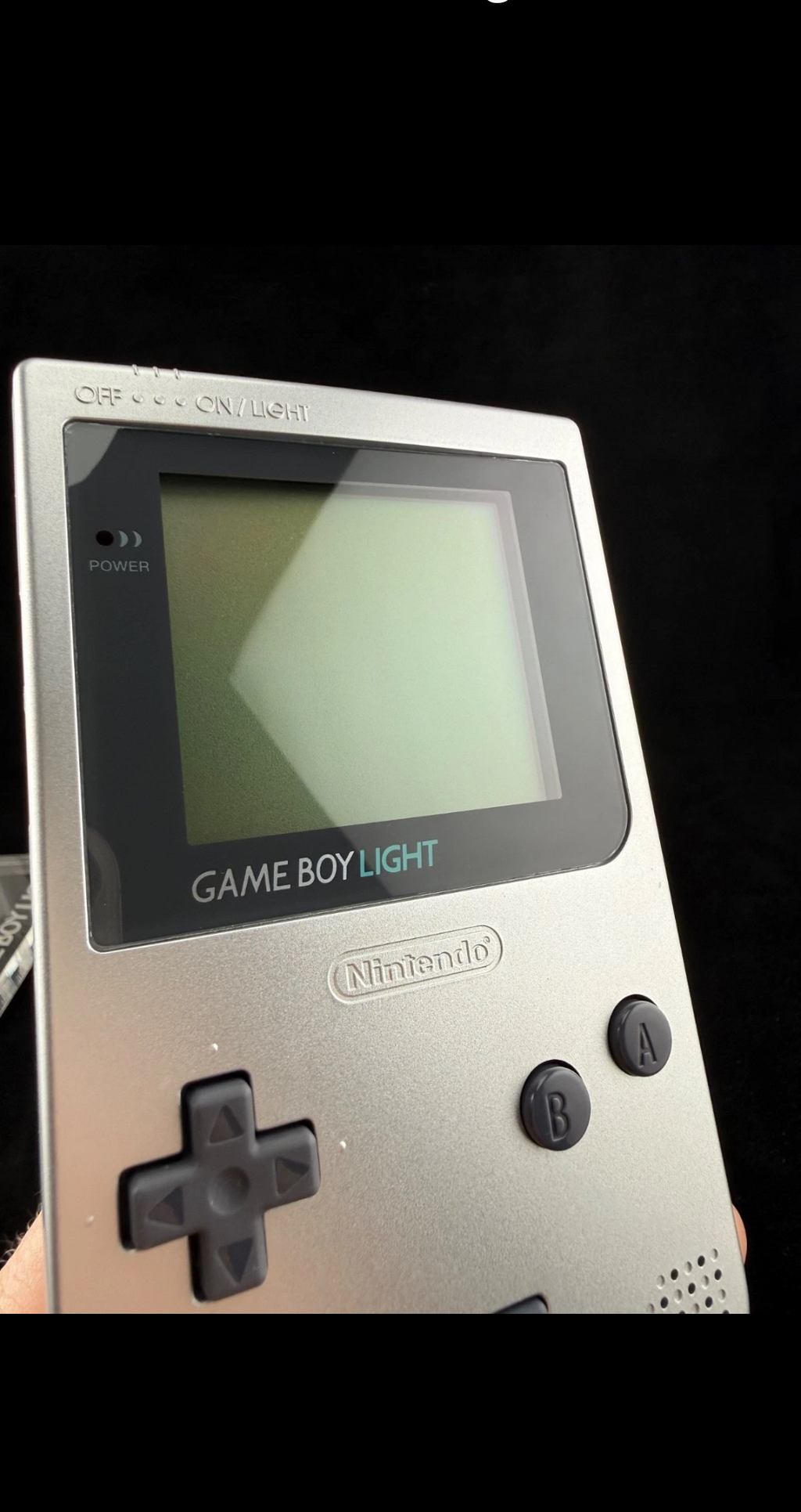 Nintendo Gameboy Light Silver Boxato