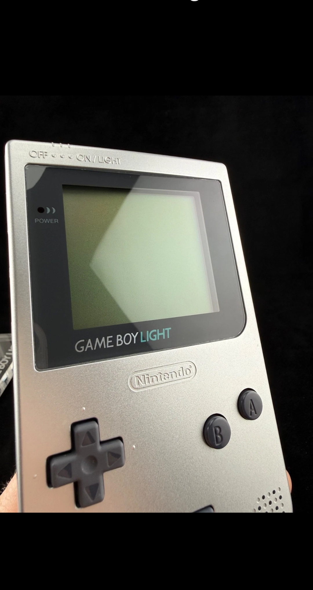 Nintendo Gameboy Light Silver Boxato