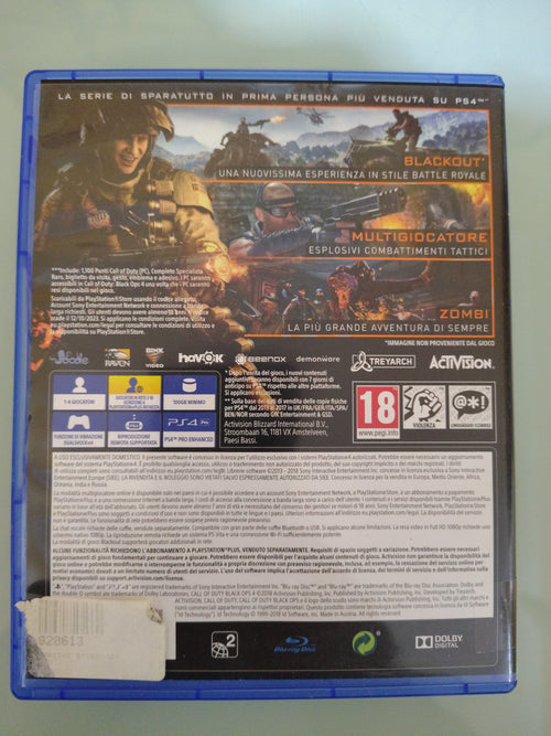 CALL OF DUTY BLACK OPS 4  ITALIANO