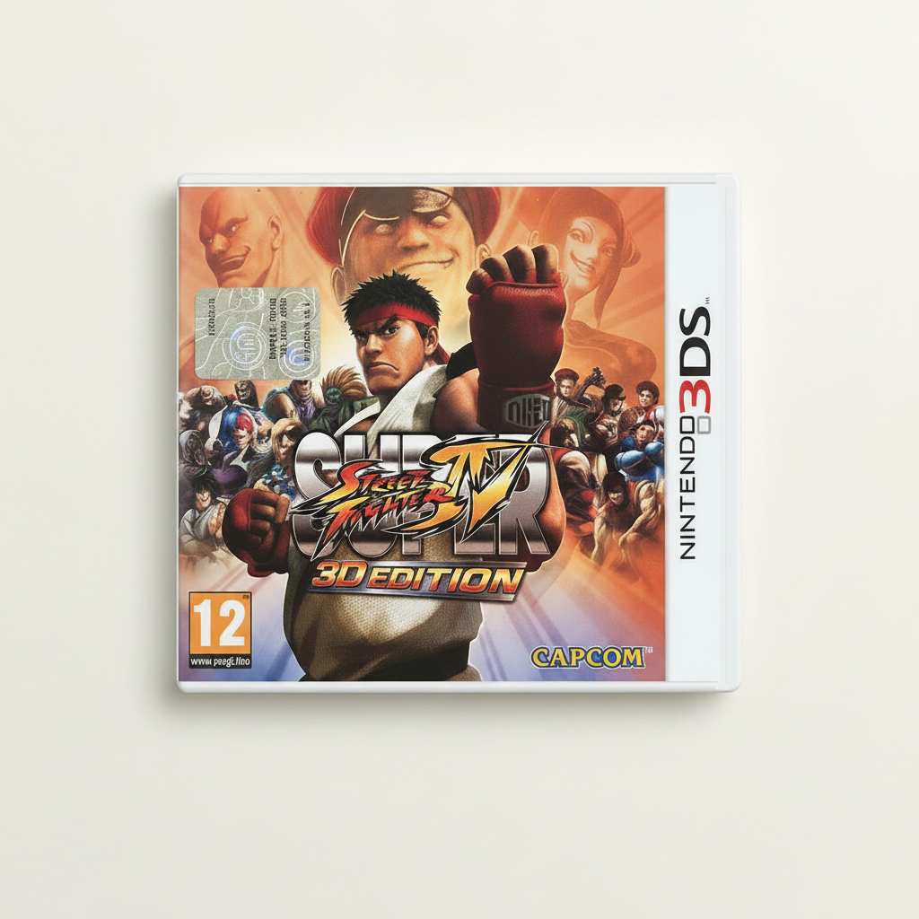 Super Street Fighter 4 3D Edition - Nintendo 3DS 3-DS - PAL