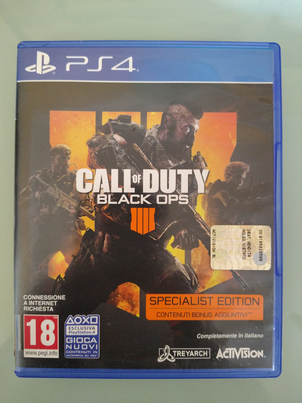 CALL OF DUTY BLACK OPS 4  ITALIANO