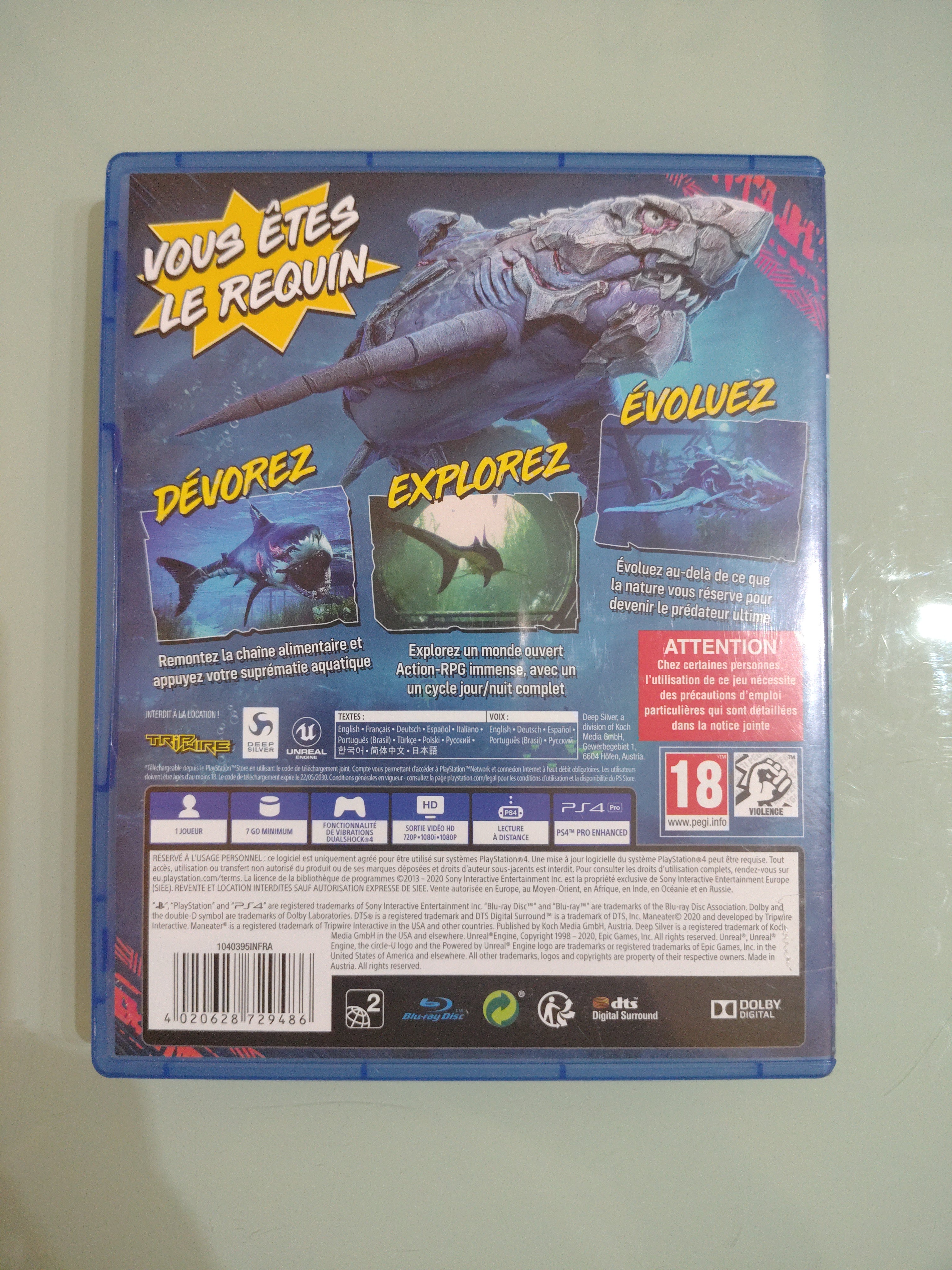 Maneater GIOCO PS4