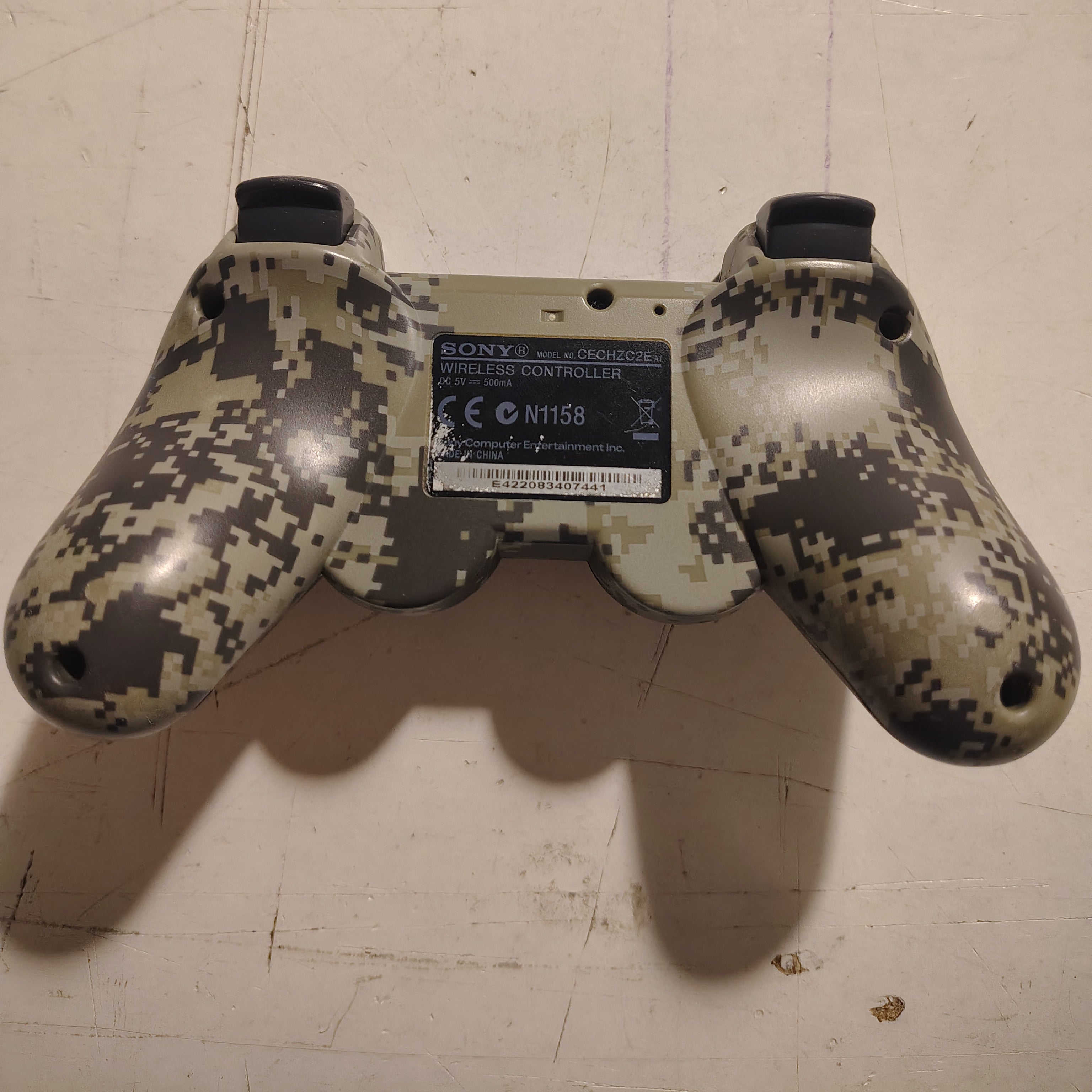 Controller Wireless PS3 Urban Camo DualShock  Sixaxis