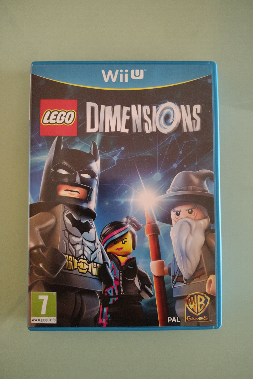 Lego Dimensions 🇮🇹 ITALIANO 🌌 Nintendo Wii U Completo 🎮 Avventura Creativa
