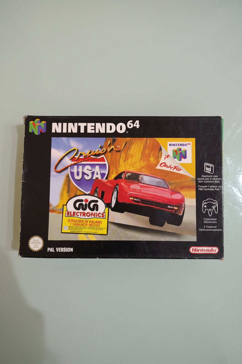 CRUIS'N USA NINTENDO 64 N64 PAL EU EUR COMPLETO CIB