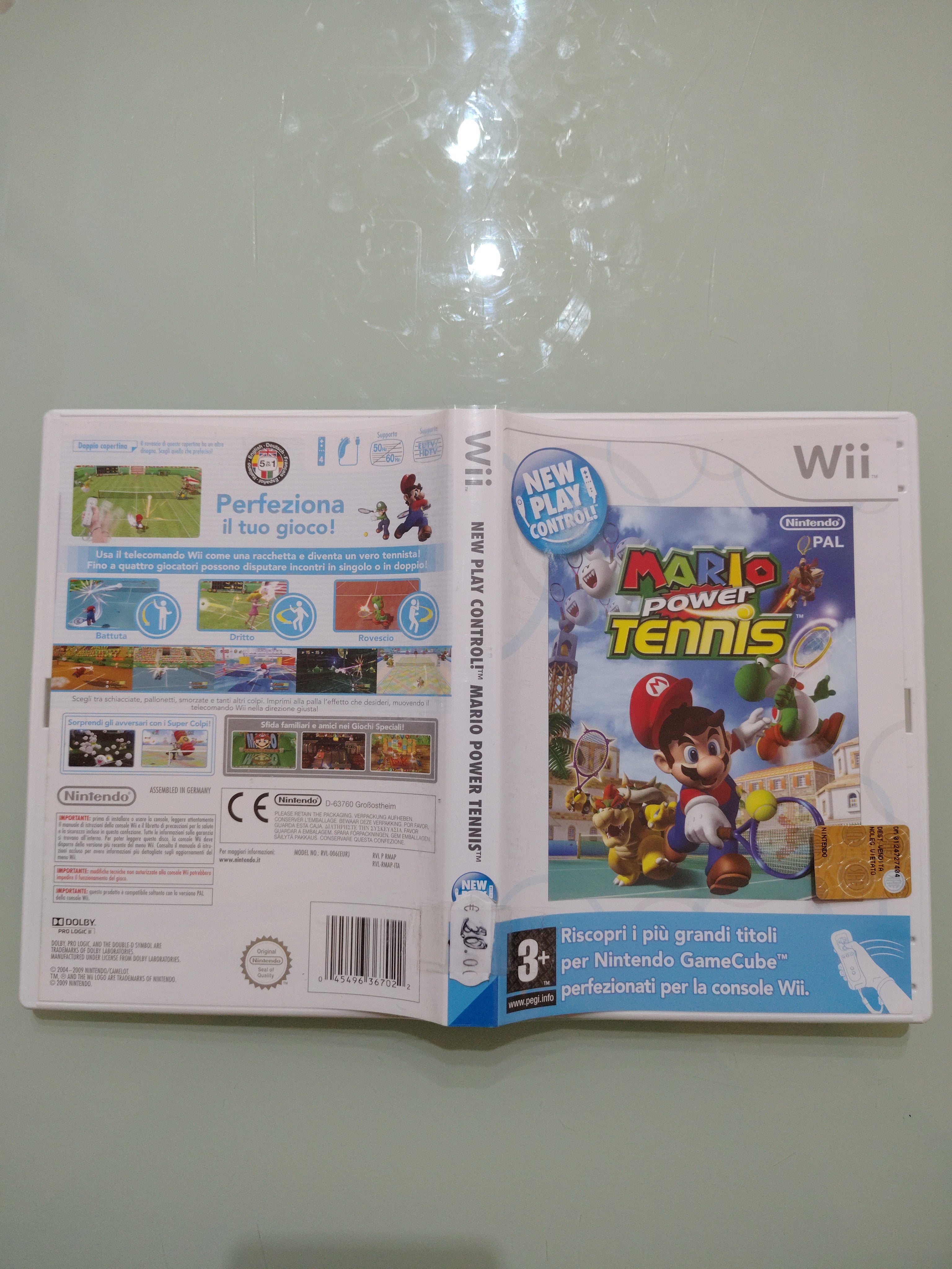 Mario POWER tennis pal