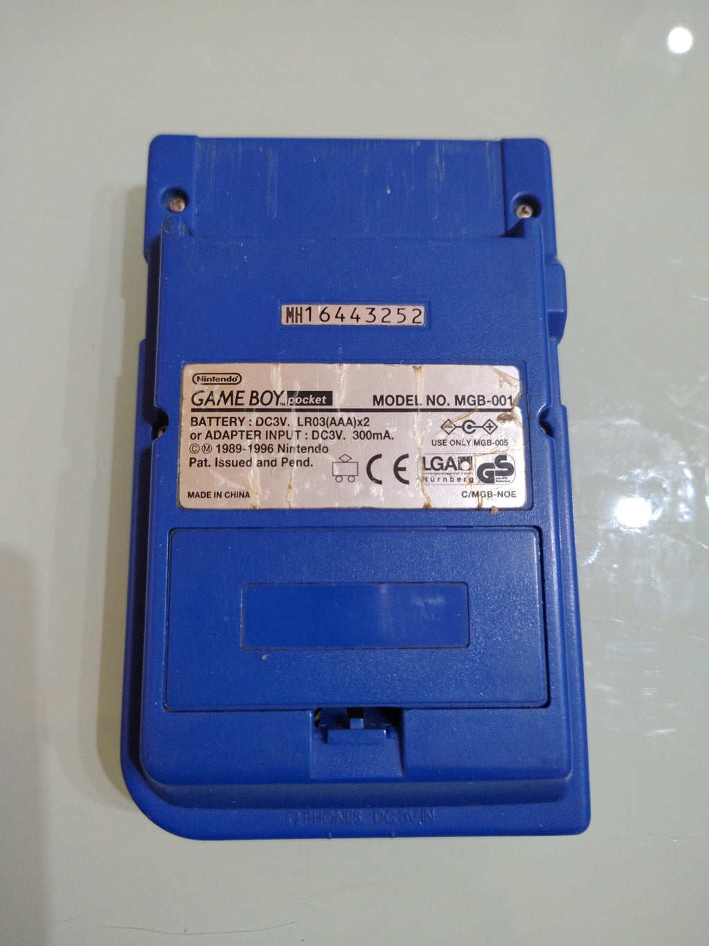 GAME BOY POKET BLU