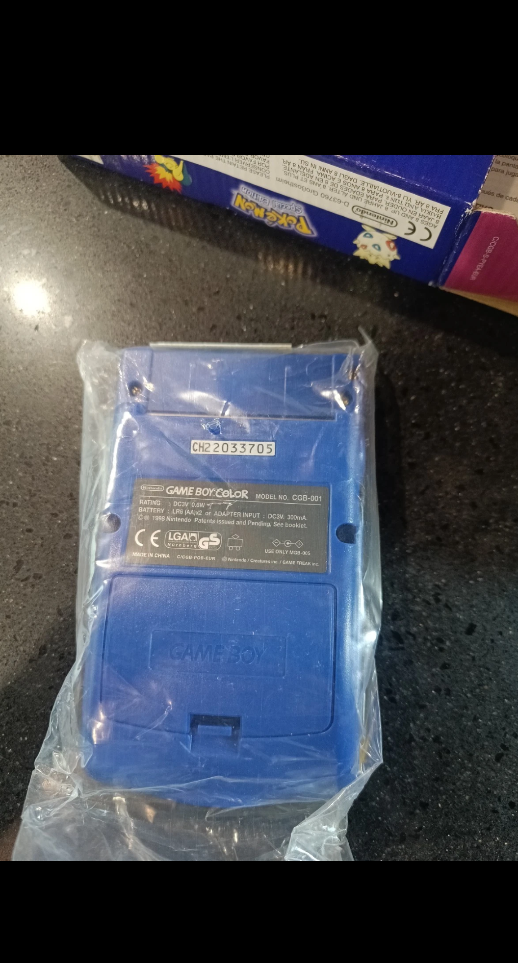 CONSOLE NINTENDO GAME BOY COLOR EDIZIONE POKEMON SPECIAL EDITION