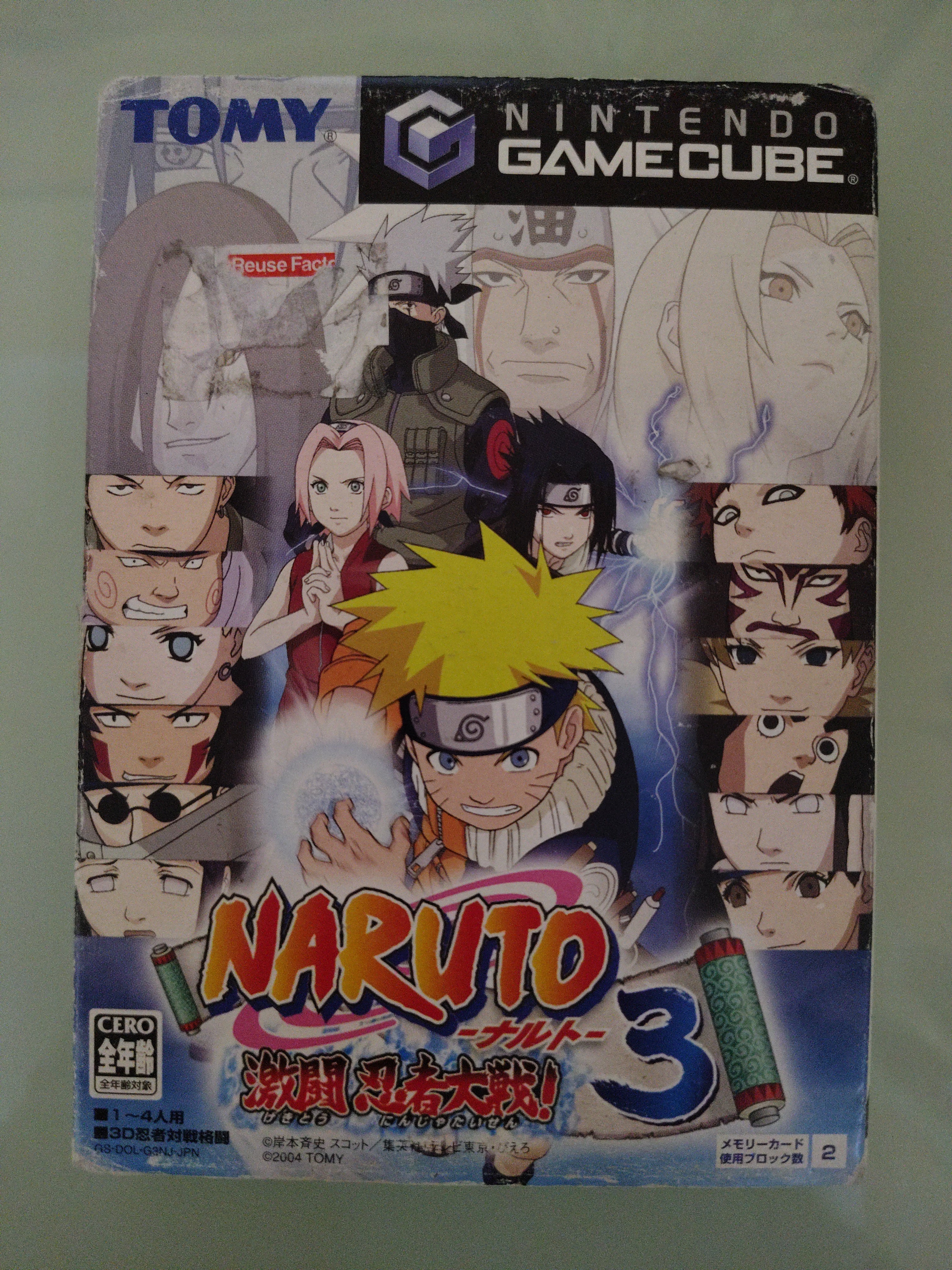 NARUTO GEKITOU NINJA TAISEN 3  ED GIAPPONESE