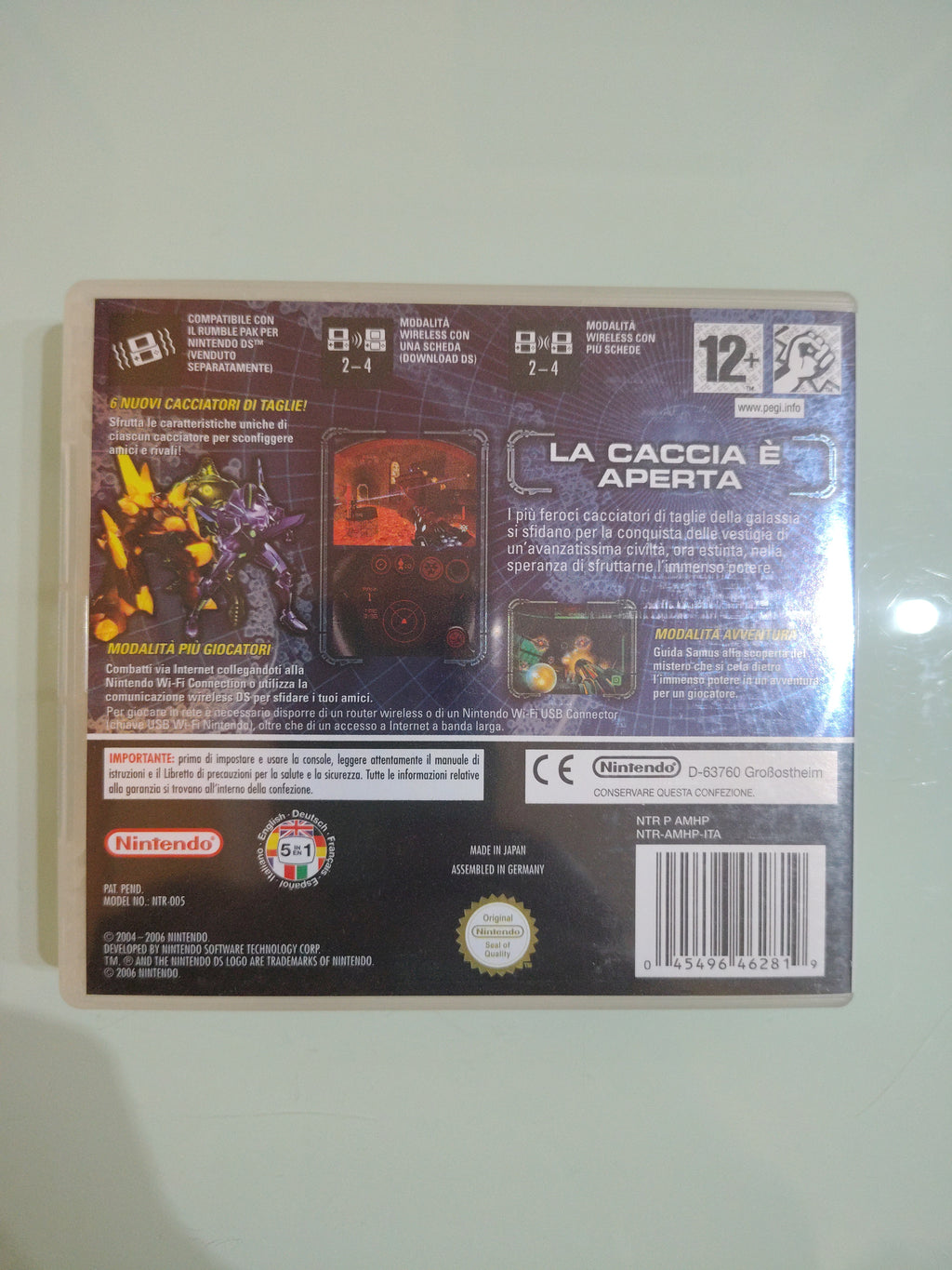 Metroid Prime: Hunters Videogioco Nintendo Ds ita