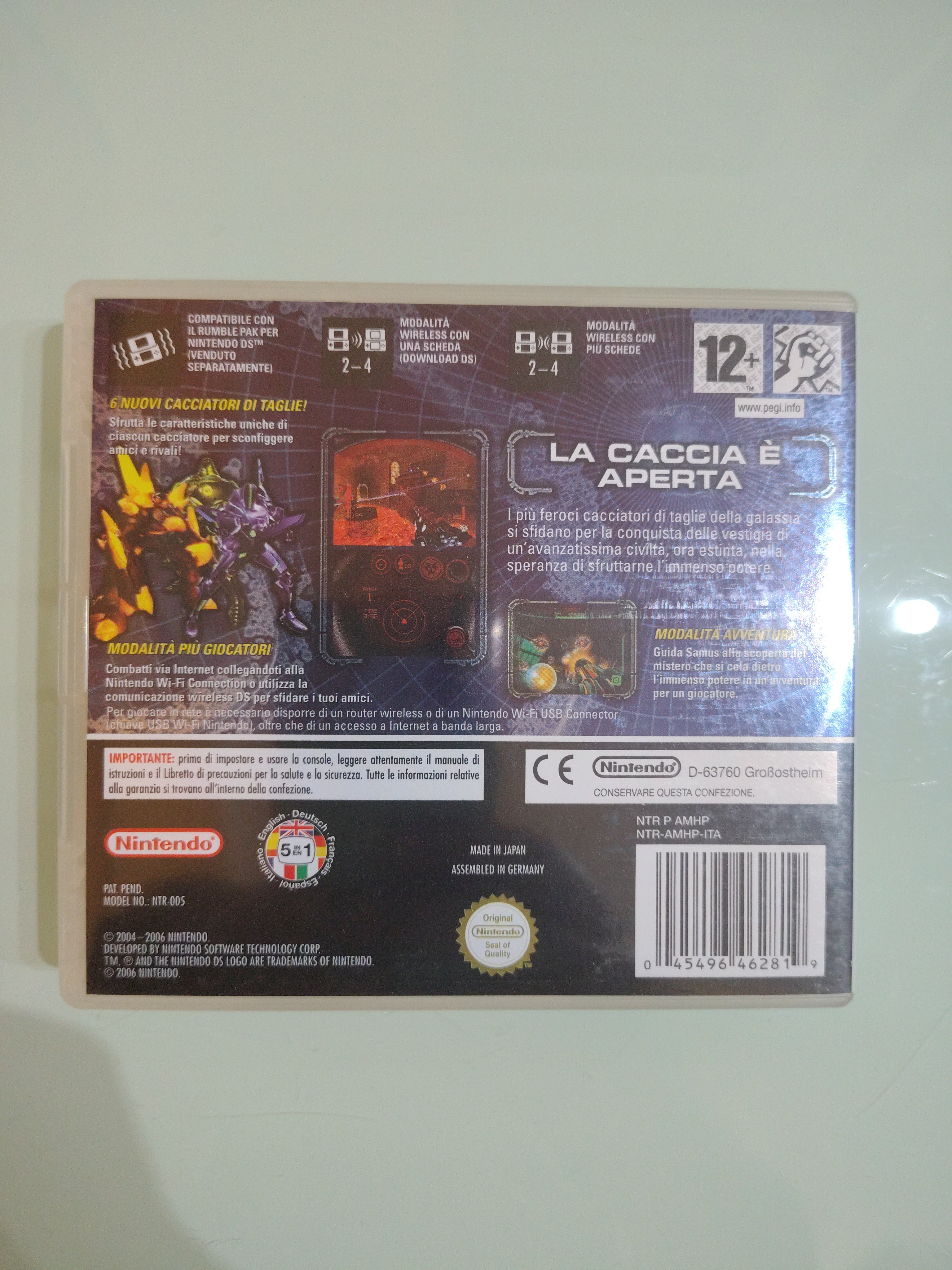 Metroid Prime: Hunters Videogioco Nintendo Ds ita
