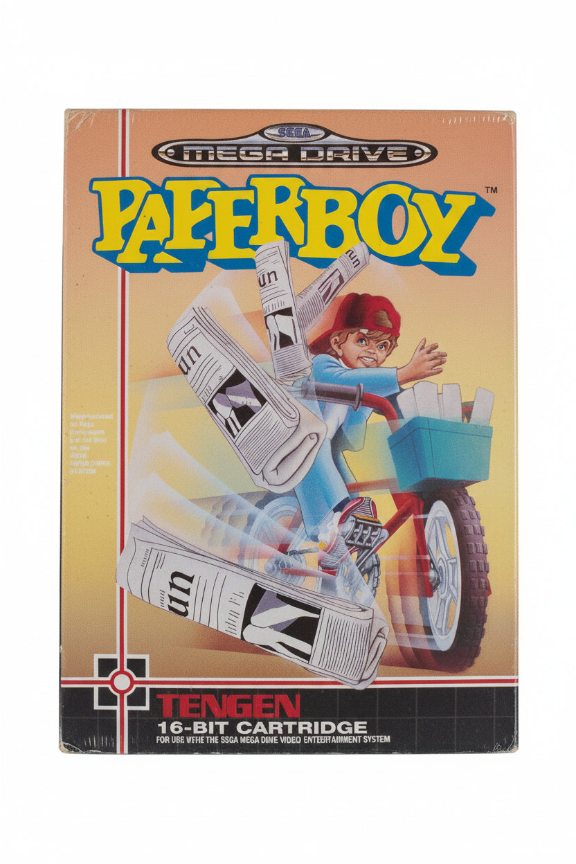Sega Mega Drive. Paperboy (PAL AUS/EUR)