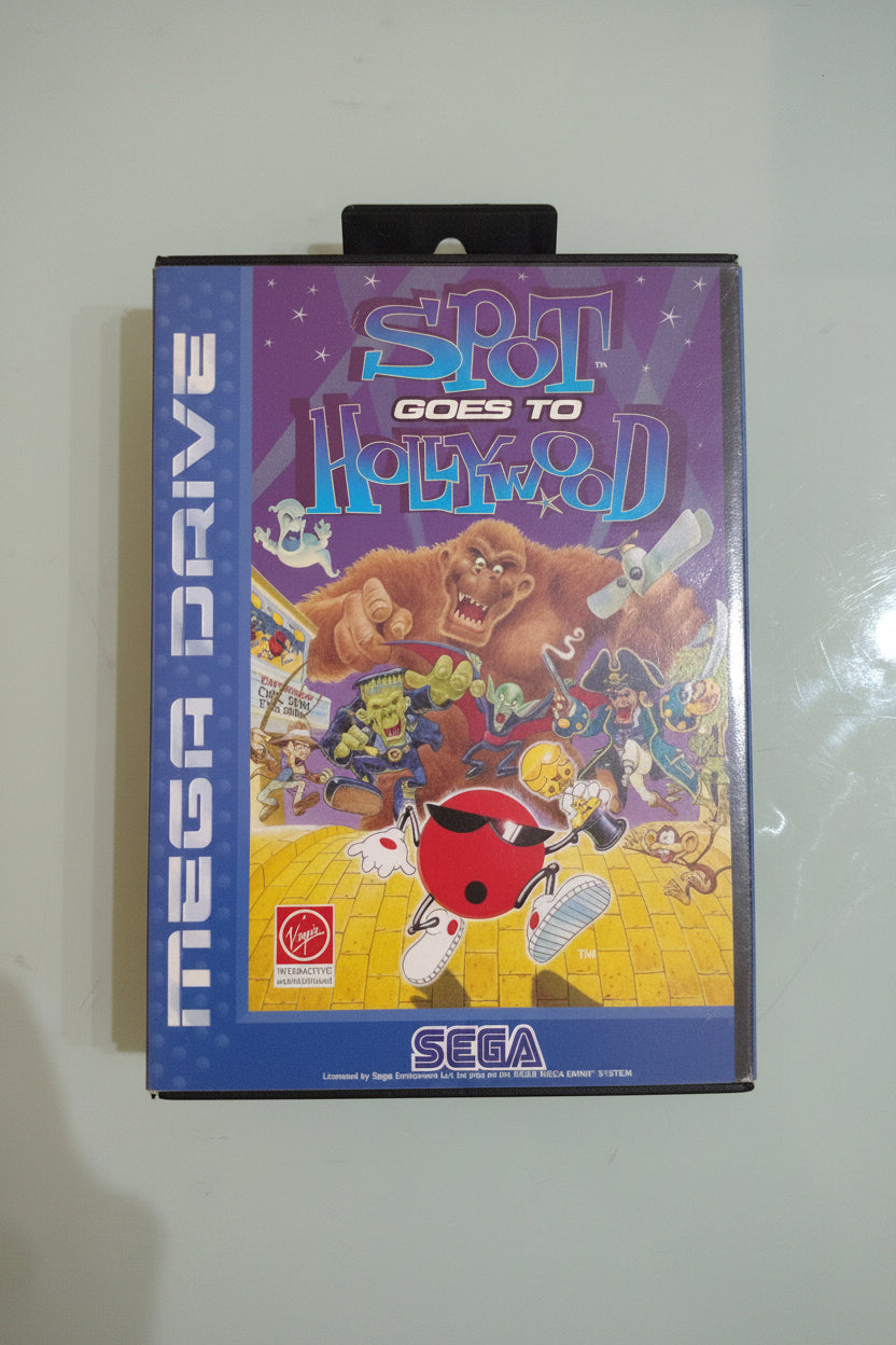 SPOT GOES TO HOLLYWOOD - SEGA MEGA DRIVE - GIOCO USATO PAL VERSION