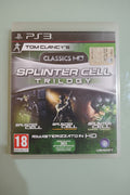 SPLINTER CELL TRILOGY HD PS3! Usato ottimo! Copertina inglese!  audio italiano!!
