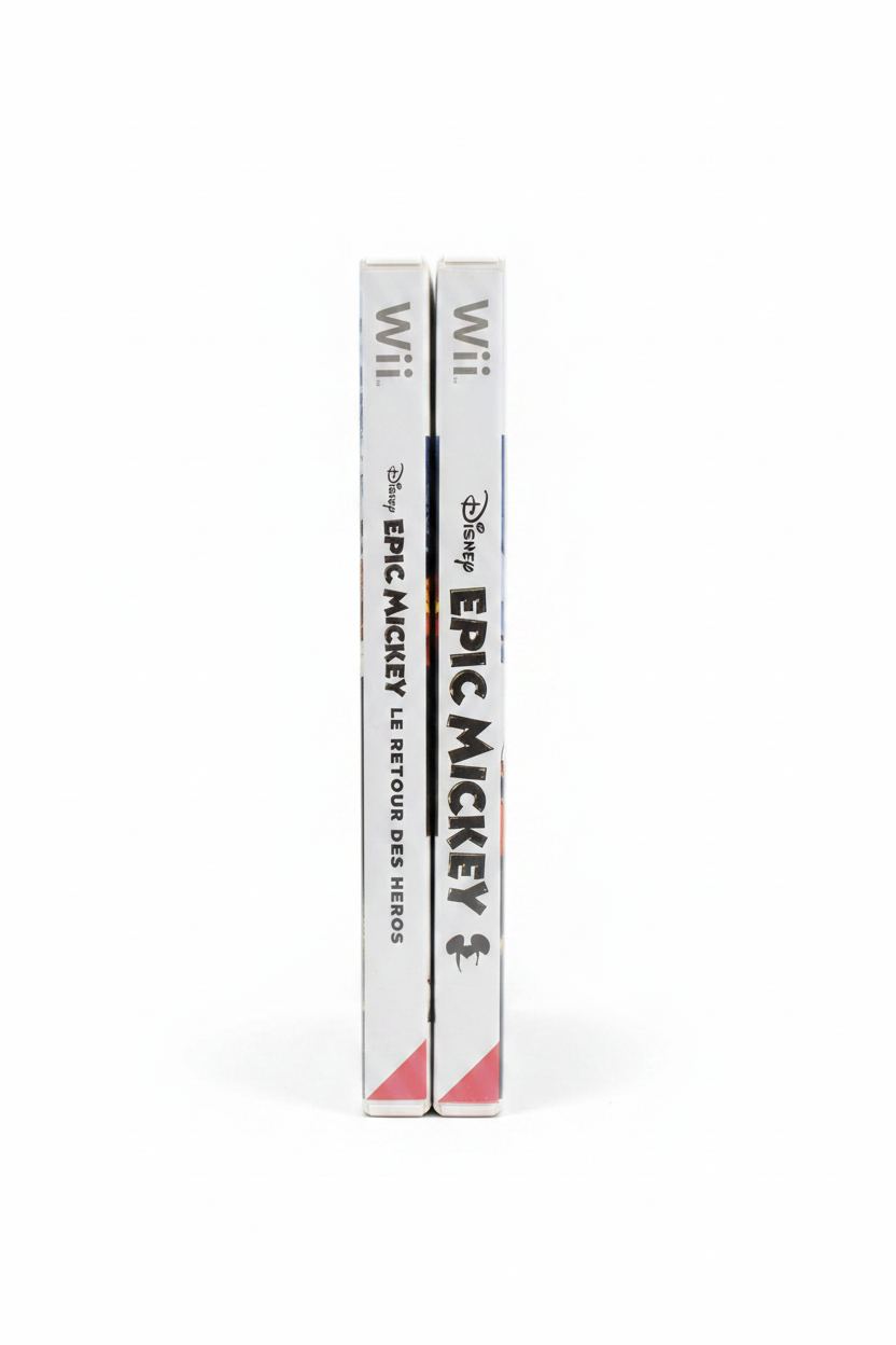 Combo pack Epic michey+ epic michey retourns des heros versione PAL