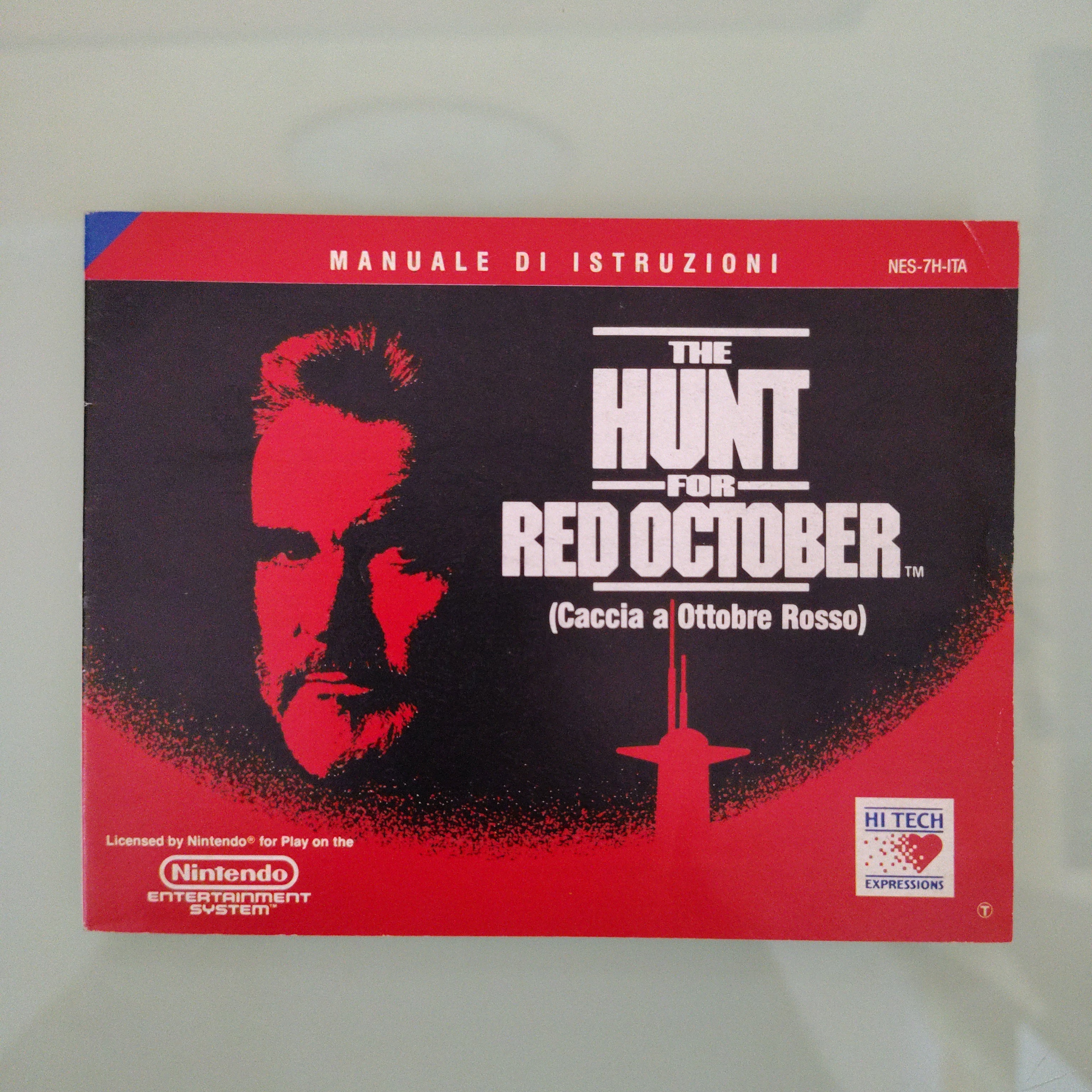 THE HUNT FOR RED OCTOBER manuale