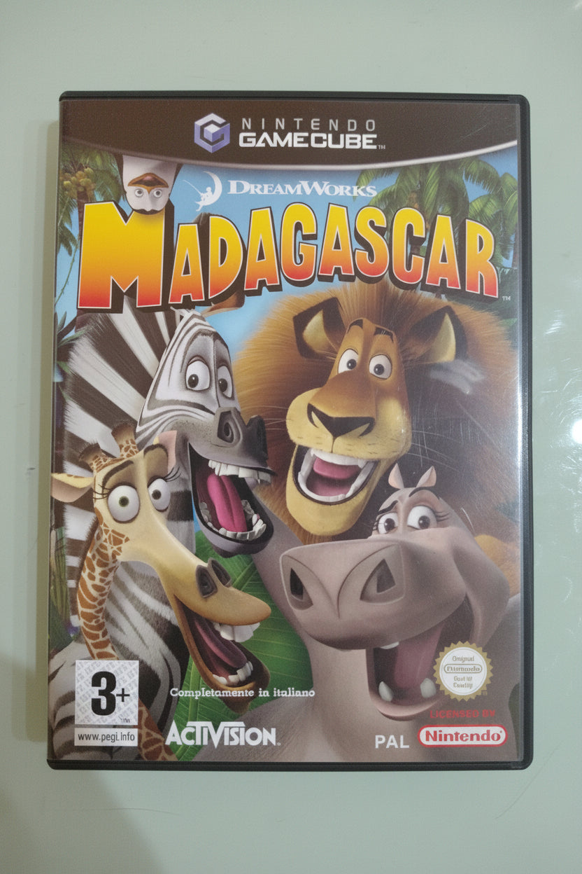 Madagascar (Nintendo GameCube, 2005) PAL ita
