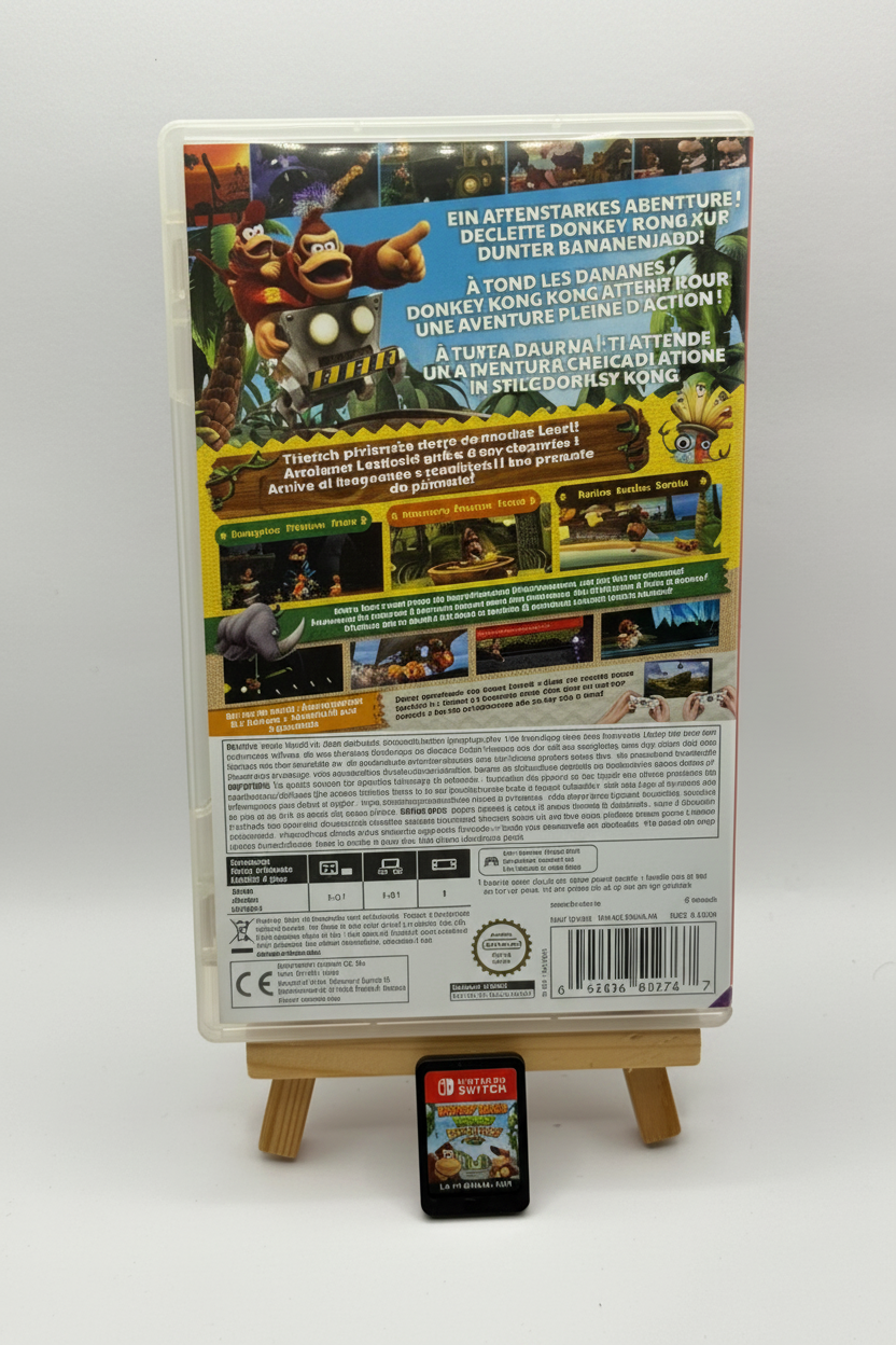 NINTENDO SWITCH DONKEY KONG COUNTRY RETURNS HD VIDEOGIOCO  EU ITA
