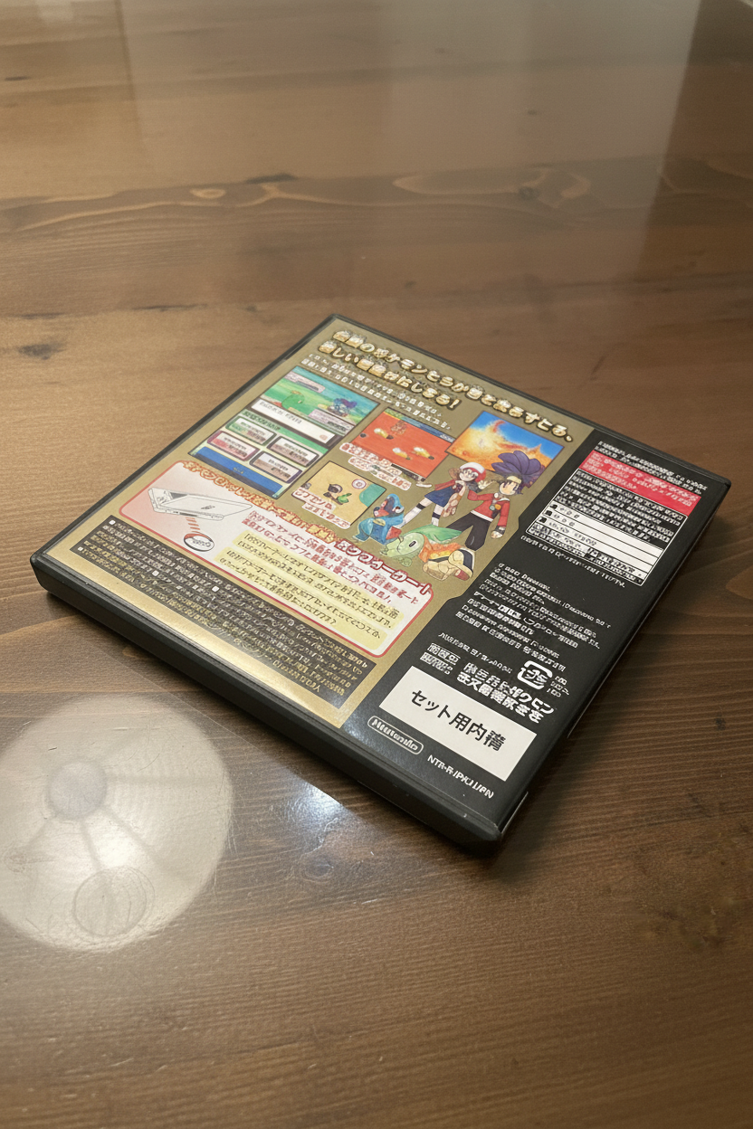 Pokemon  Oro Giapponese NDS Con Scatola Pokewalker NTSC