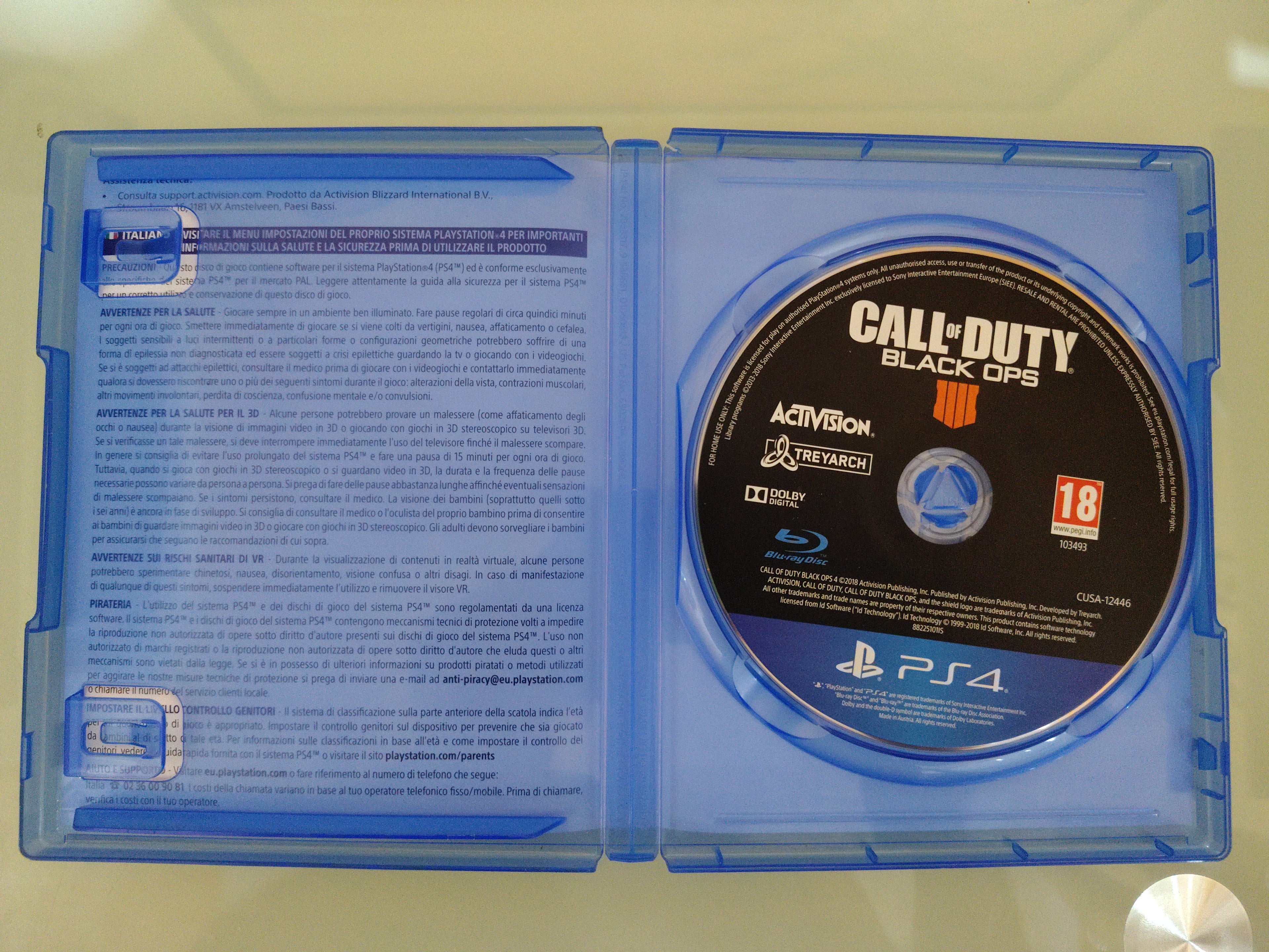 CALL OF DUTY BLACK OPS 4  ITALIANO