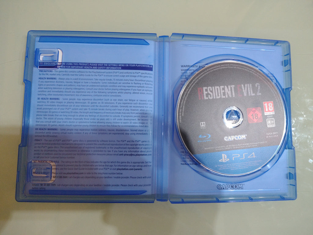 RESIDENT EVIL 2  PLAYSTATION 4