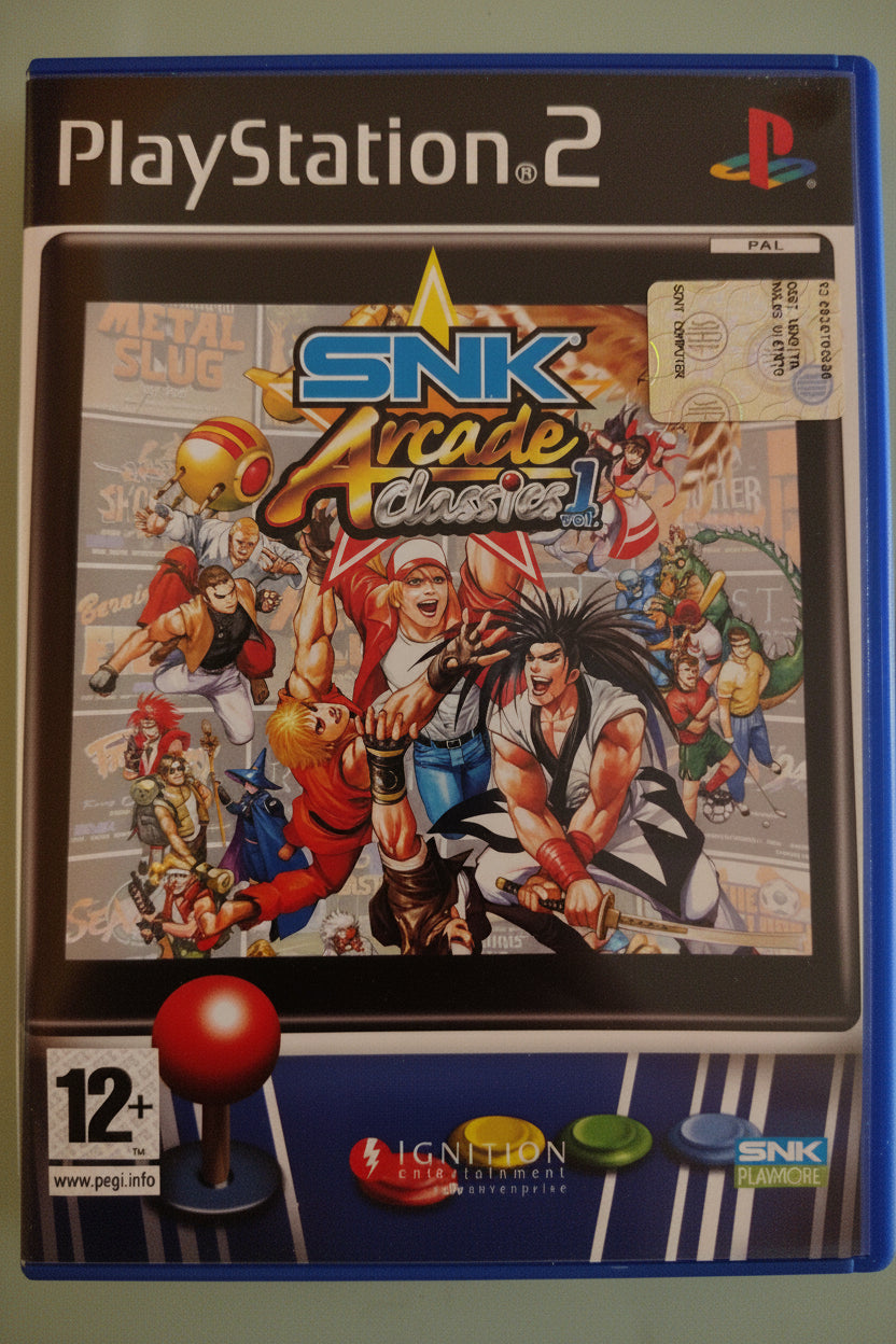 SNK Arcade Classics Vol. 1 GIOCO PS2 VERSIONE ITALIANA CON MANUALE