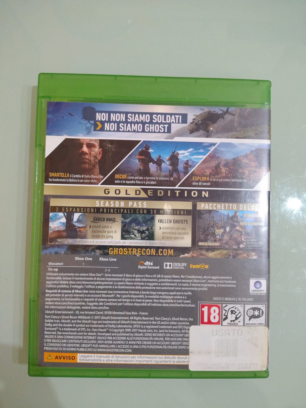 Tom Clancy's Ghost Recon Wildlands  VERSIONE ITALIANA