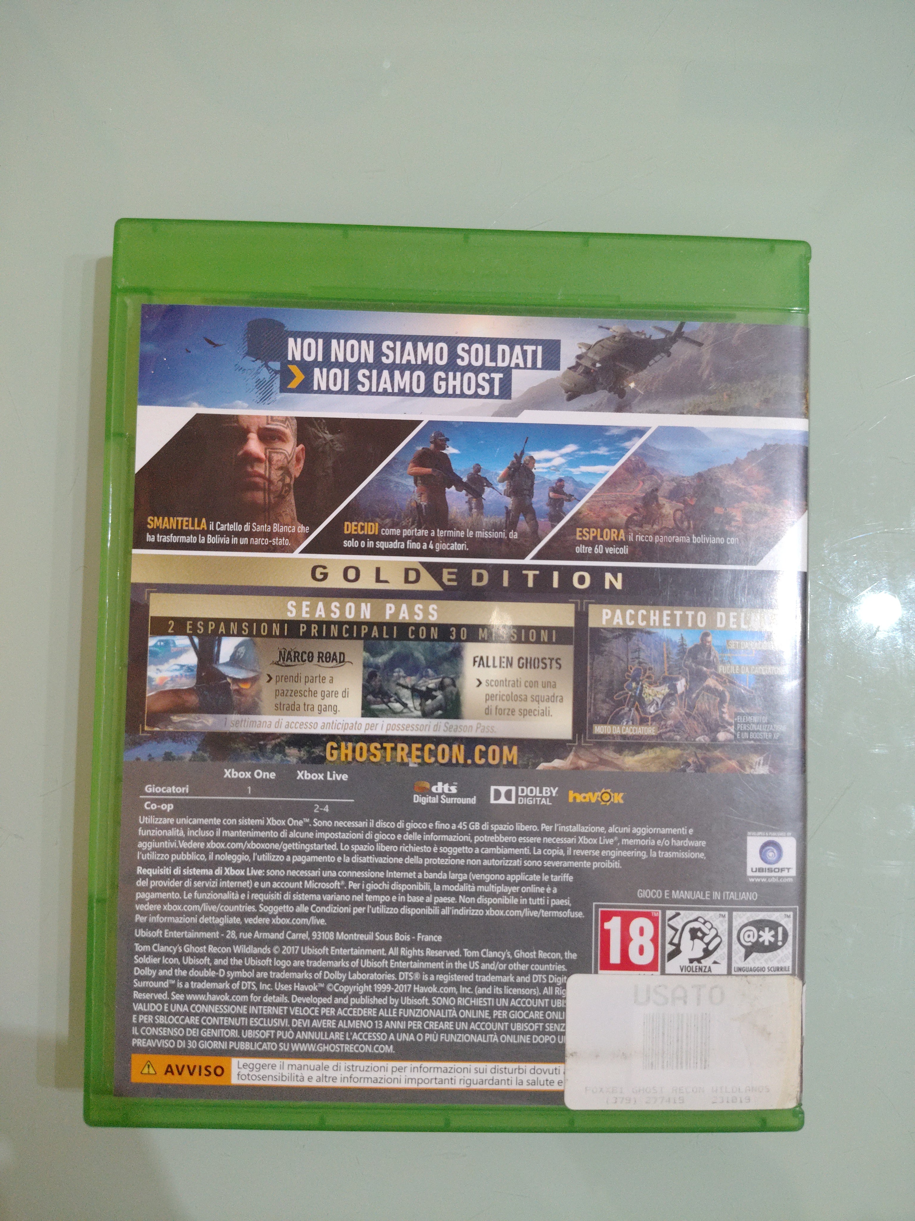 Tom Clancy's Ghost Recon Wildlands  VERSIONE ITALIANA