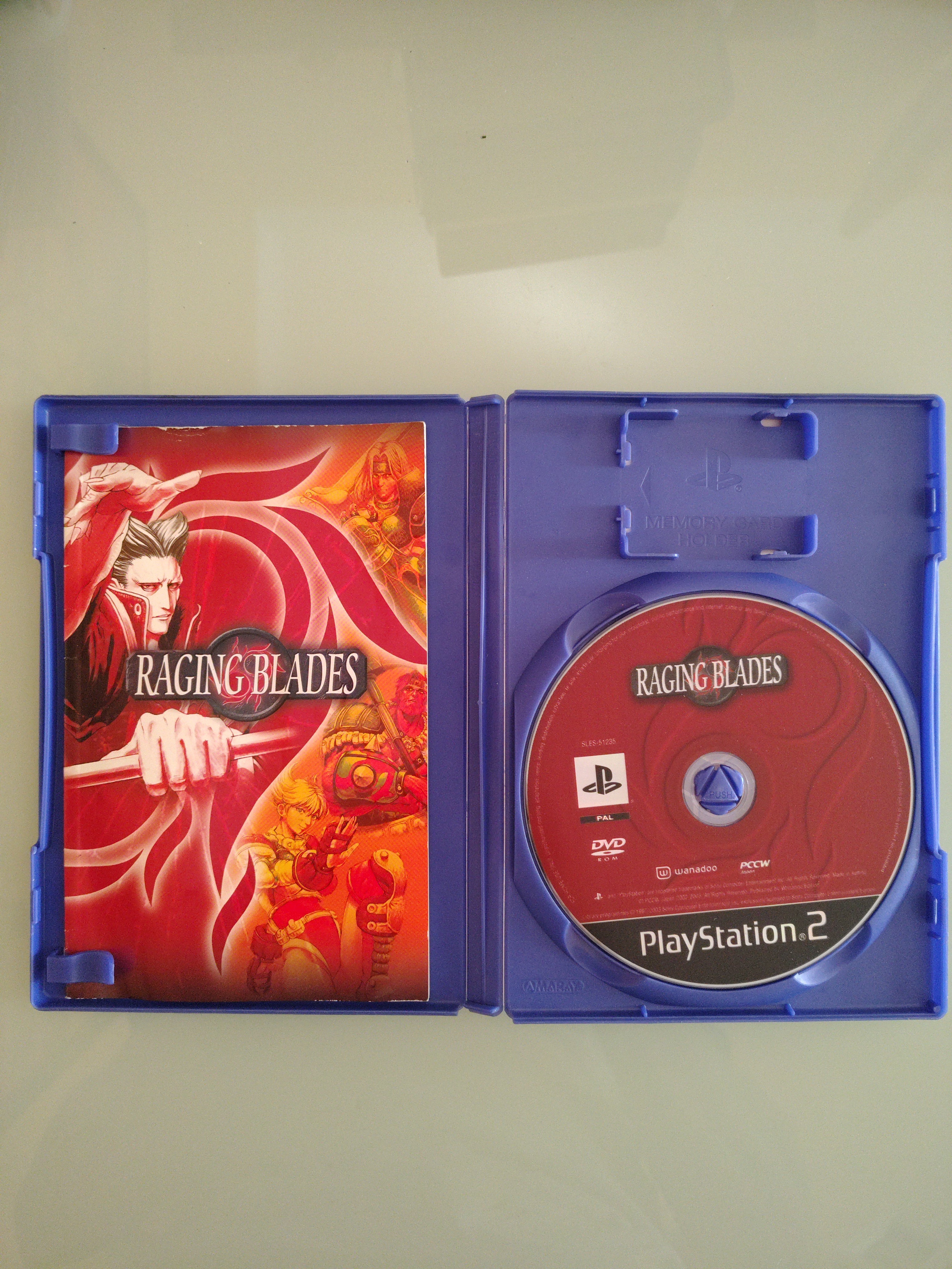 Raging Blades - Sony Playstation 2 PS2 - PAL