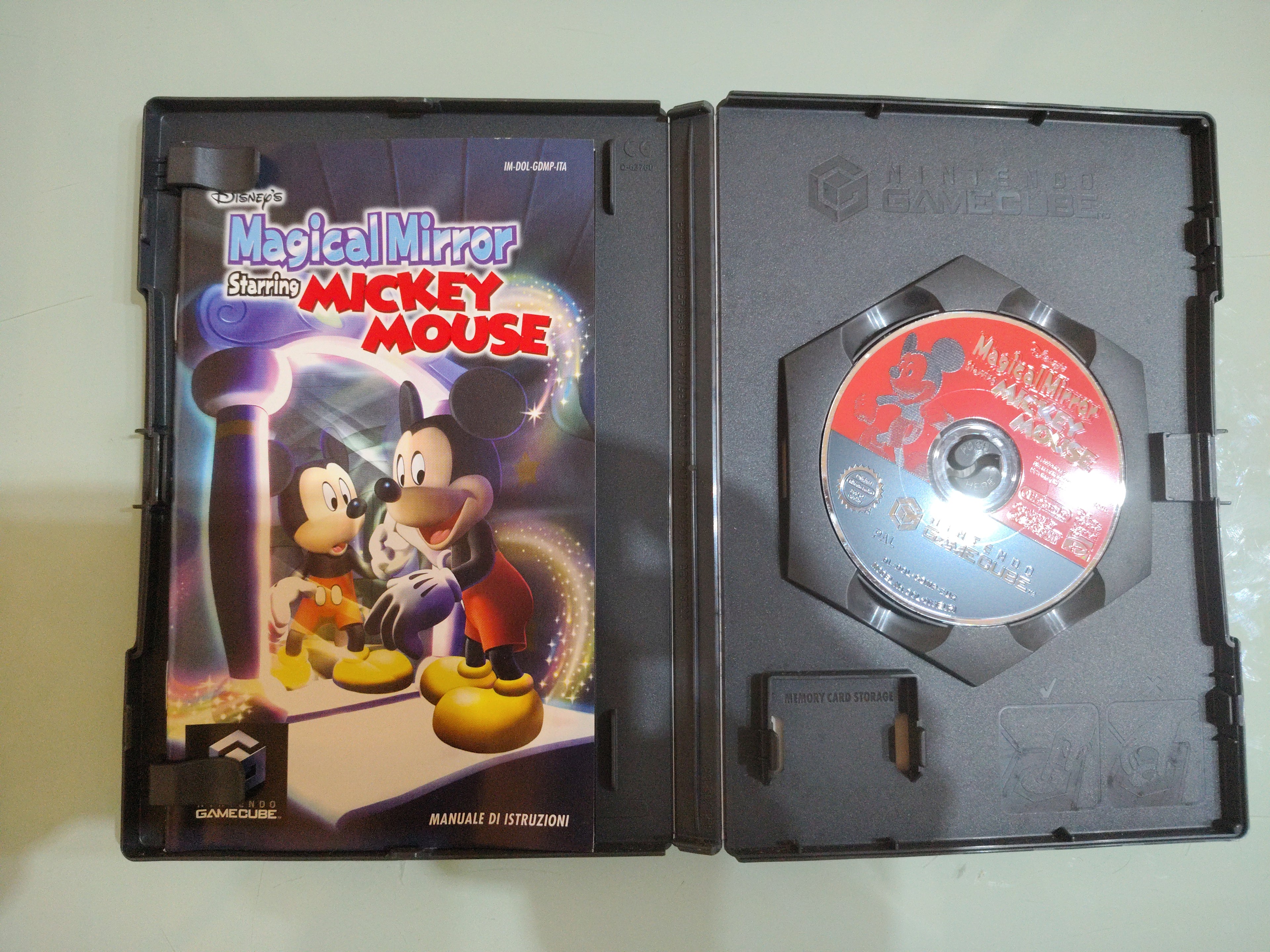 DISNEY'S MAGICAL MIRROR STARRING MICKEY MOUSE TOPOLINO GAMECUBE PAL ITA ITALIANO